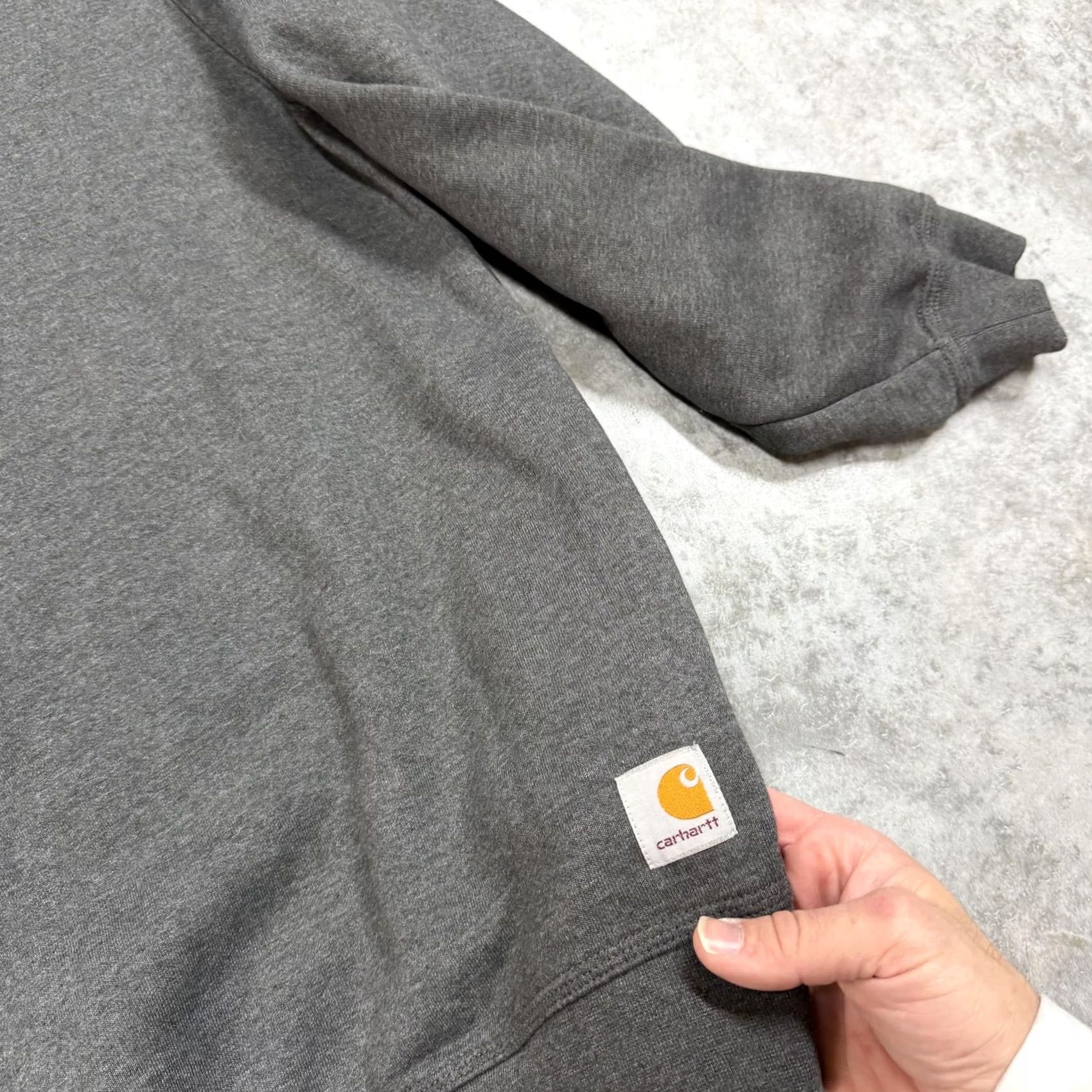 Carhartt Carhartt Sweatshirt Mens XL Gray Fleece Crewneck Pullover Logo Graphic Print Size US XL / EU 56 / 4 - 2 Thumbnail