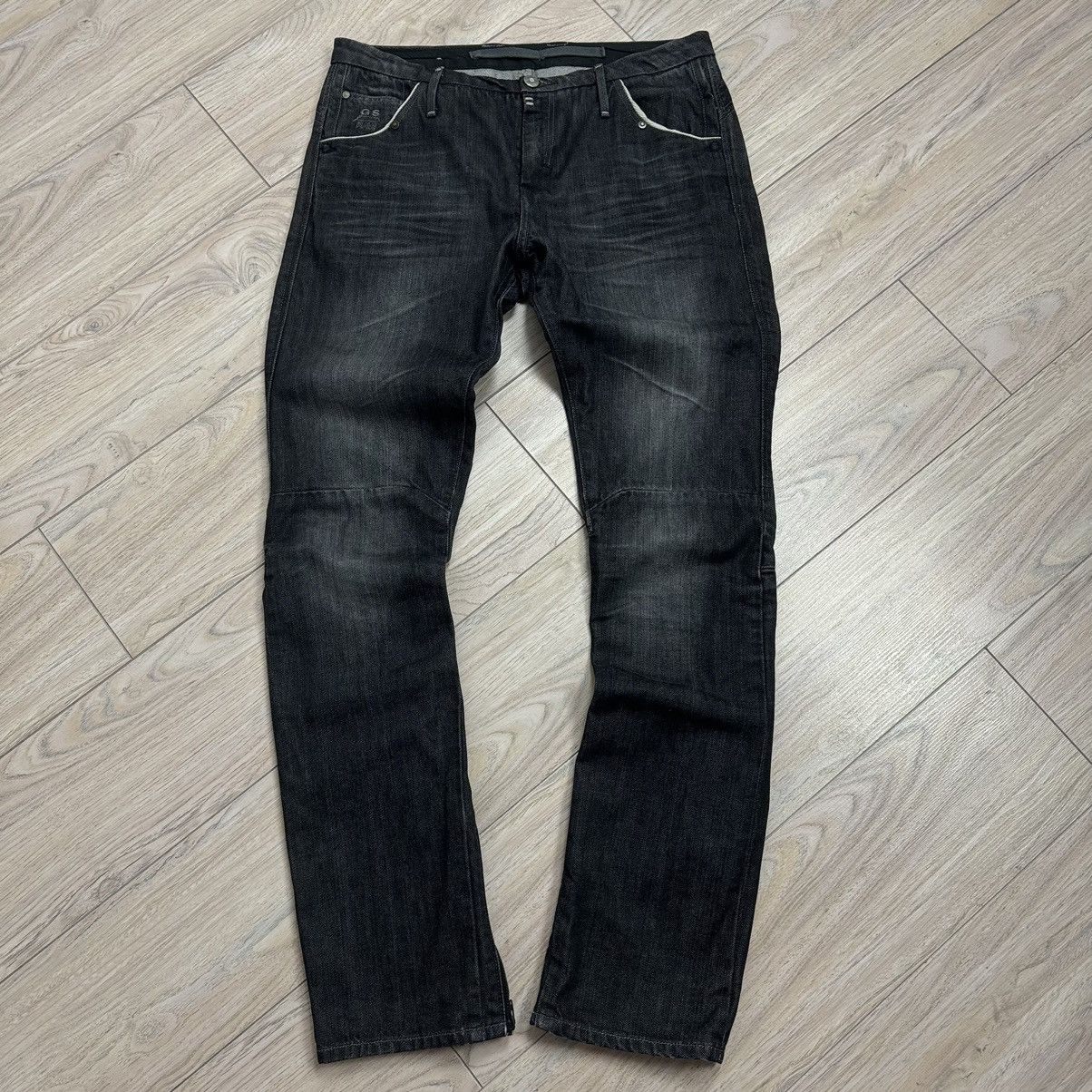G-Star Vintage Y2K Gstar Muse Jack Avant Garde Black Denim Jeans Size 29" - 1 Thumbnail