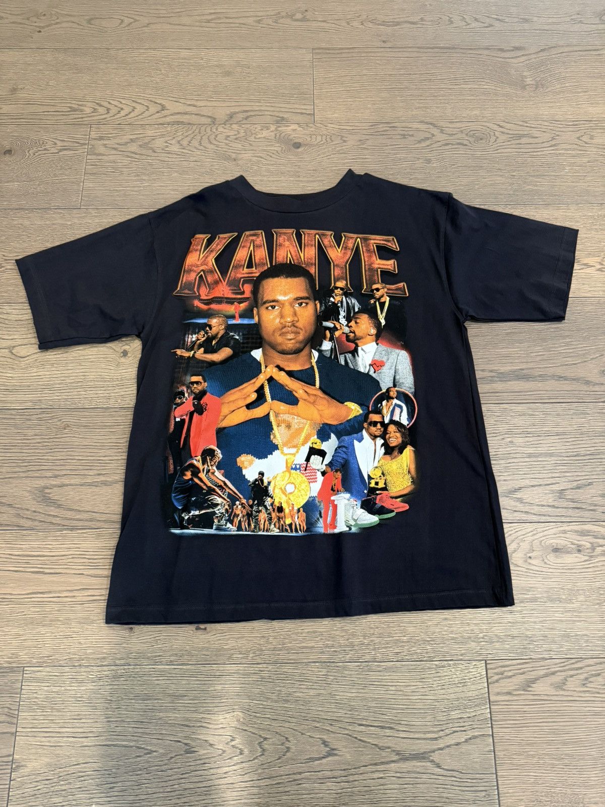 Marino Morwood KANYE WEST T Shirt Large Rap Tee