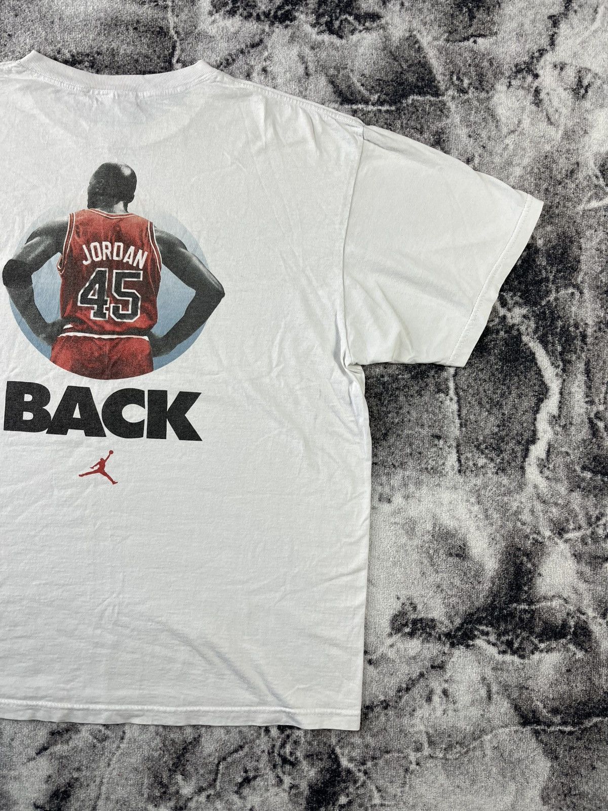 Nike Vintage Nike Michael Jordan T-Shirt Fits XL USA 90s Size US L / EU 52-54 / 3 - 12 Thumbnail
