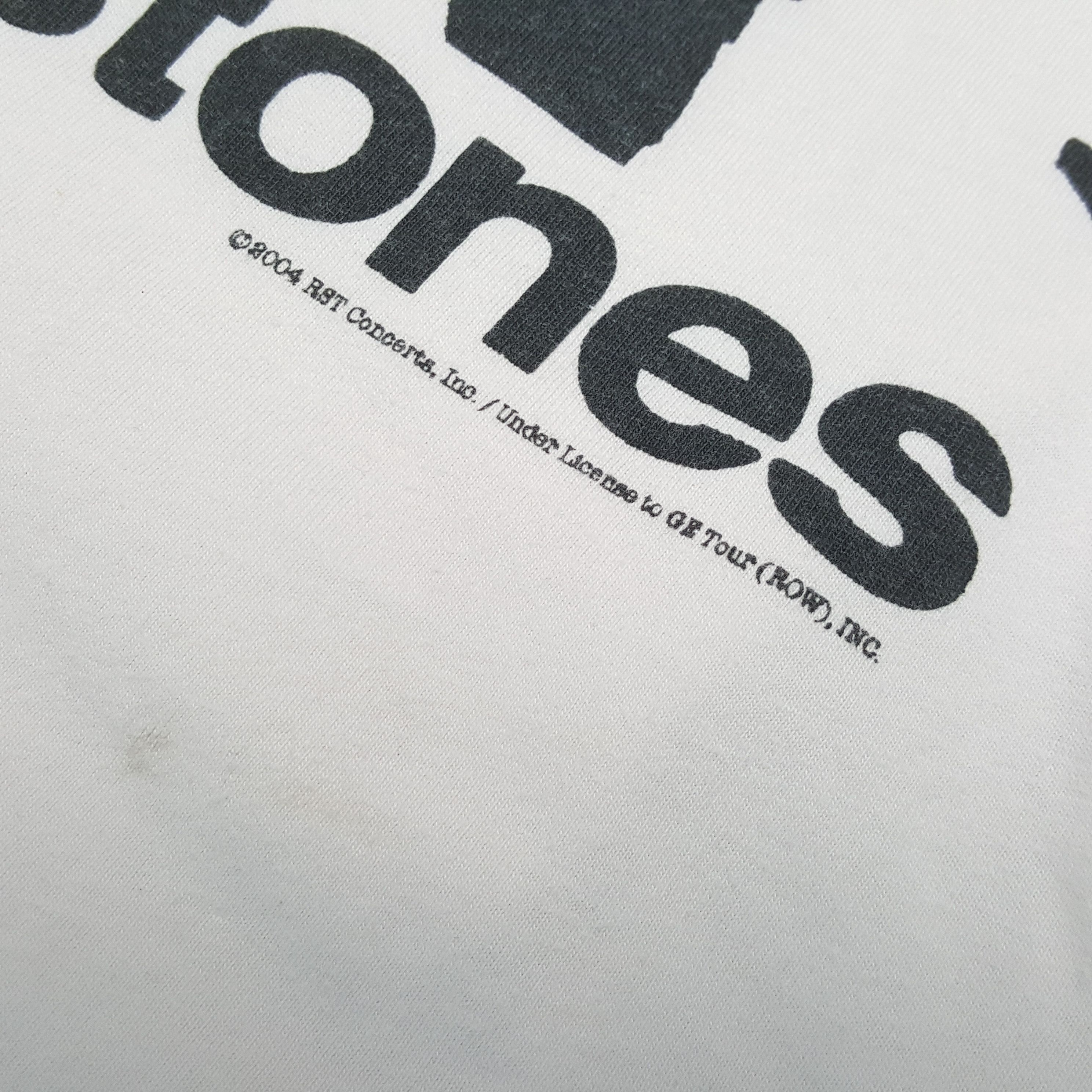 Hysteric Glamour × The Rolling Stones × Vintage Vintage HYSTERIC GLAMOUR x ROLLING STONE Japan Brand T-Shirt Size XS / US 0-2 / IT 36-38 - 7 Thumbnail