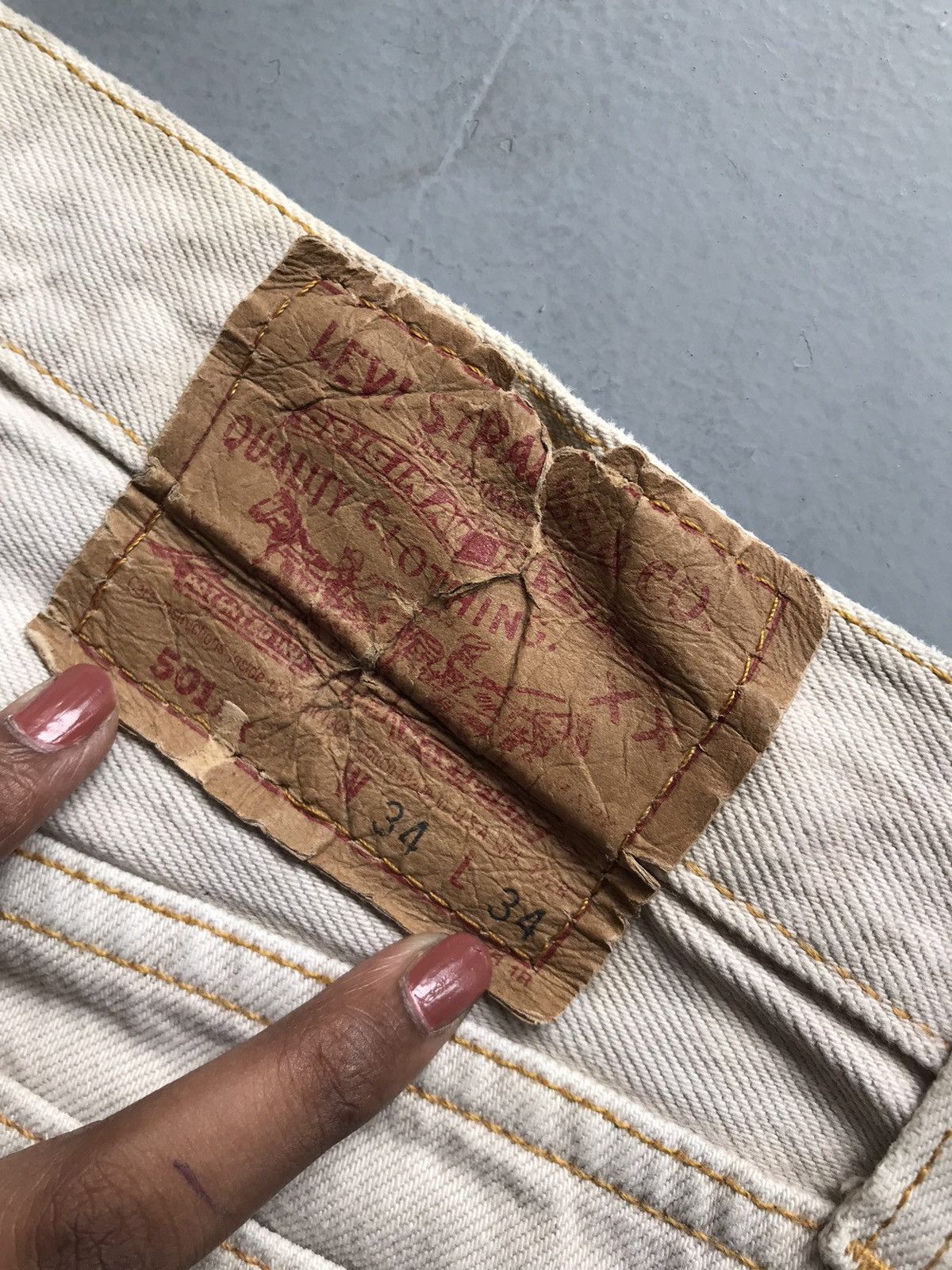 Levi's Vintage Levi’s 501 denim Size US 32 / EU 48 - 13 Thumbnail