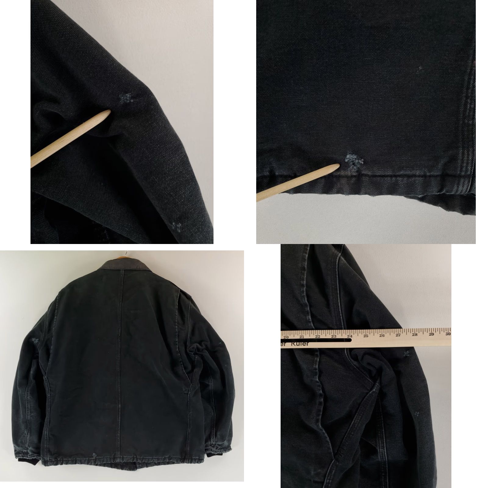 Carhartt VINTAGE Carhartt Jacket Traditional VTG 80s 90s Chest Pockets Corduroy Black Mens XL Bomber Jacket Size US XL / EU 56 / 4 - 10 Thumbnail