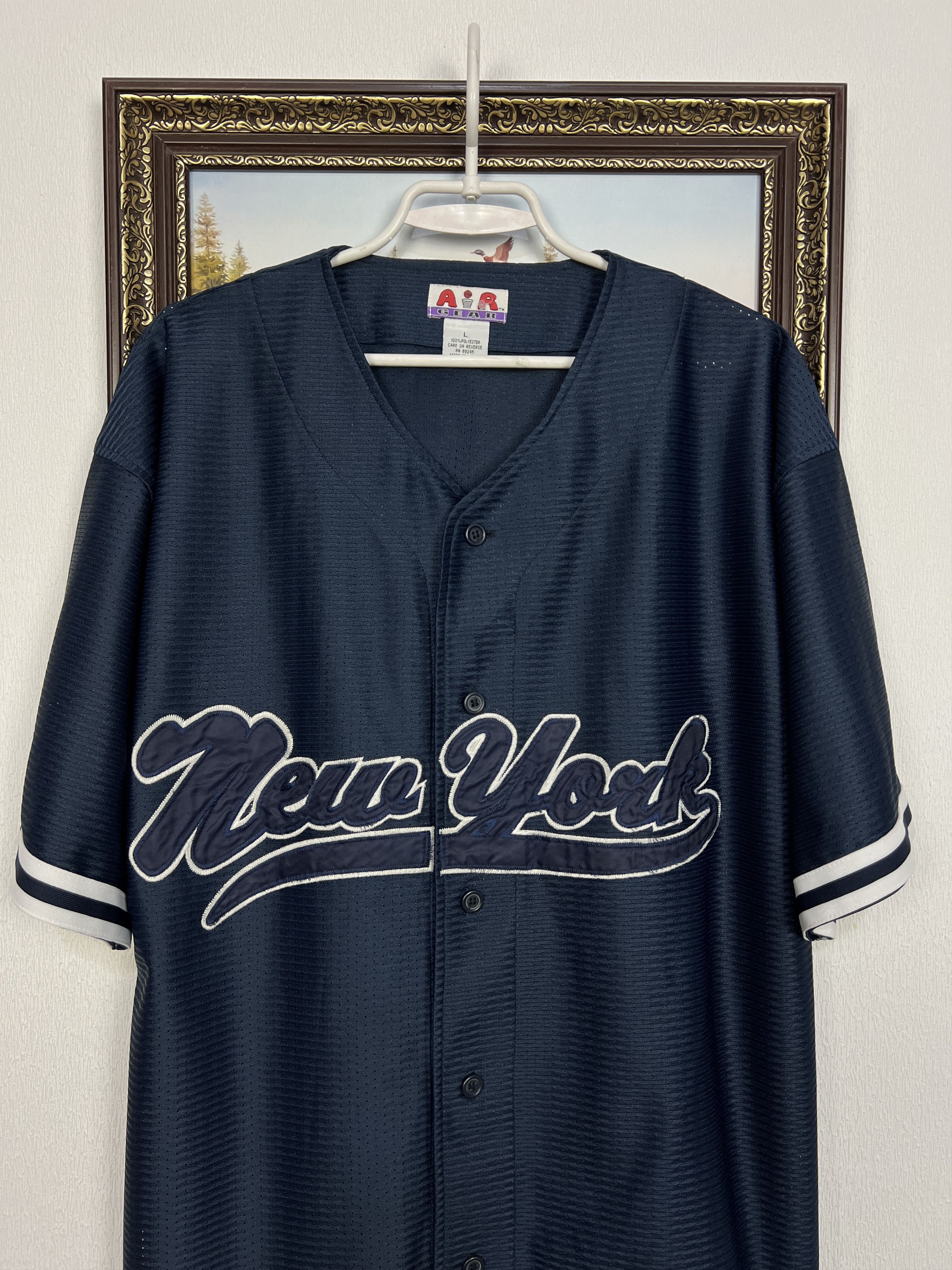 New York Yankees New York Yankees MLB Jersey Shirt Baseball Rare Trikot Size US L / EU 52-54 / 3 - 2 Thumbnail