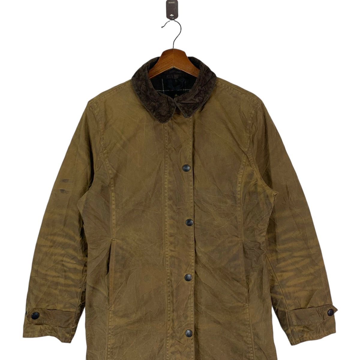 Barbour VINTAGE BARBOUR WEX PARKA JACKET Size M / US 6-8 / IT 42-44 - 4 Thumbnail