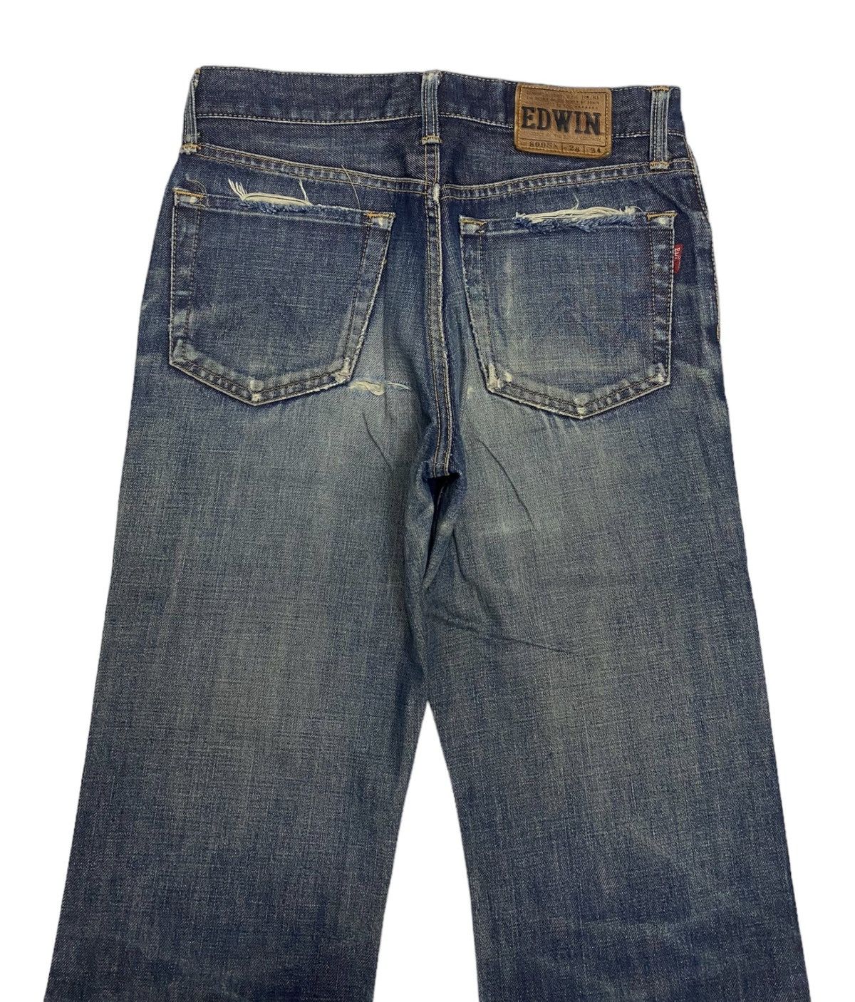 Undercover EDWIN FLARE DISTRESSED DENIM BOOTCUT UNDERCOVER STYLE DESIGN Size US 28 / EU 44 - 6 Thumbnail