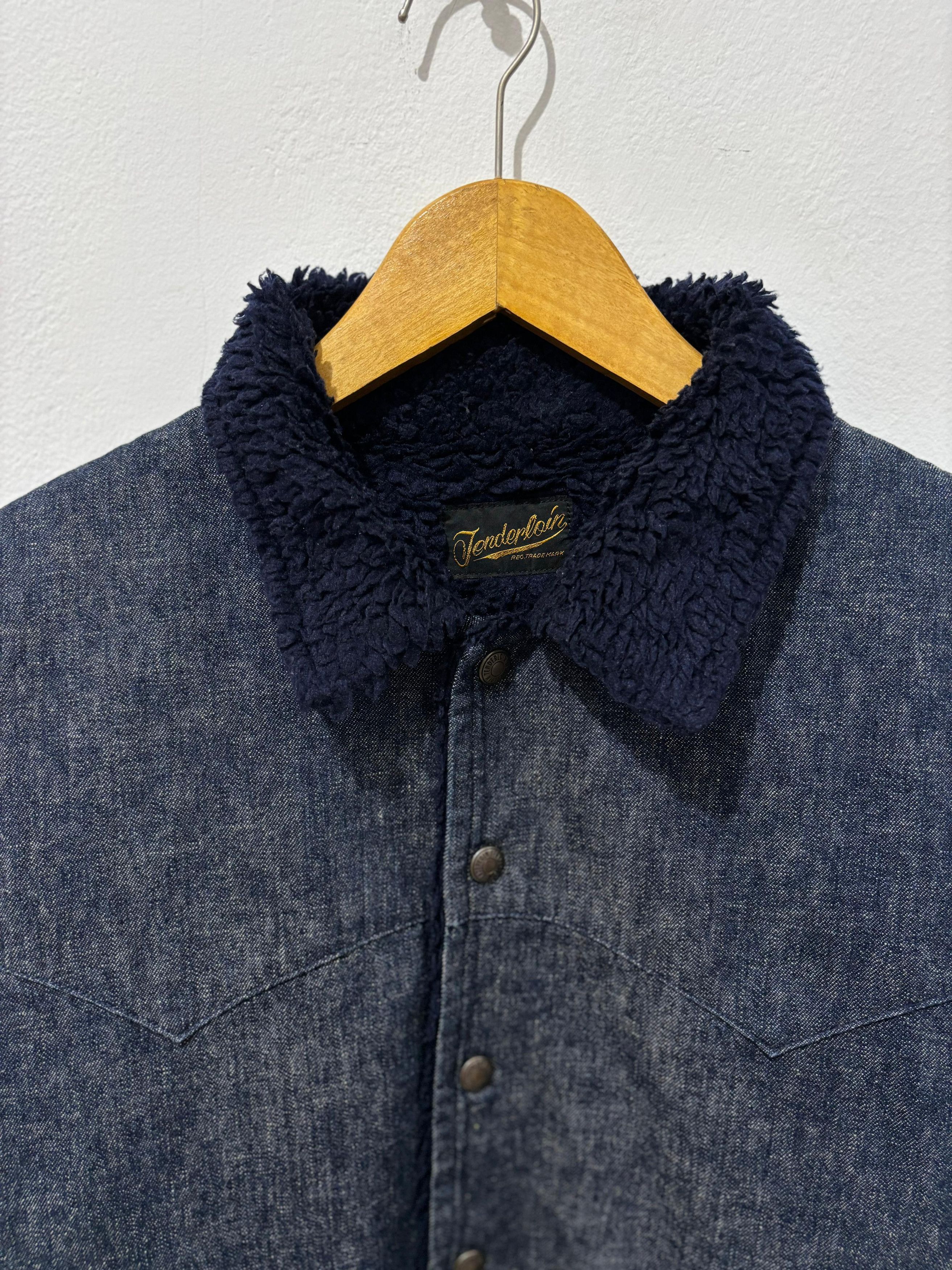 Tenderloin TENDERLOIN Blue Wool Blazer Jacket Size US XS / EU 42 / 0 - 1 Thumbnail