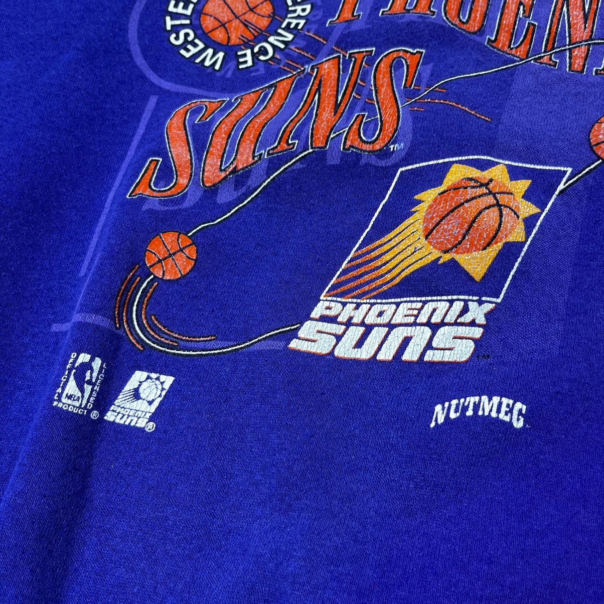 NBA Vintage 90s Nutmeg Phoenix Suns NBA Crewneck Sweatshirt Size US S / EU 44-46 / 1 - 7 Thumbnail