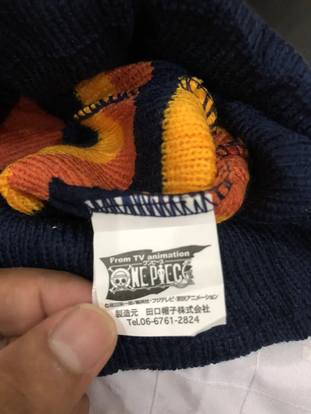 Cartoon Network × One Piece Vintage One Piece Cartoon Beanie Hat Size ONE SIZE - 4 Thumbnail