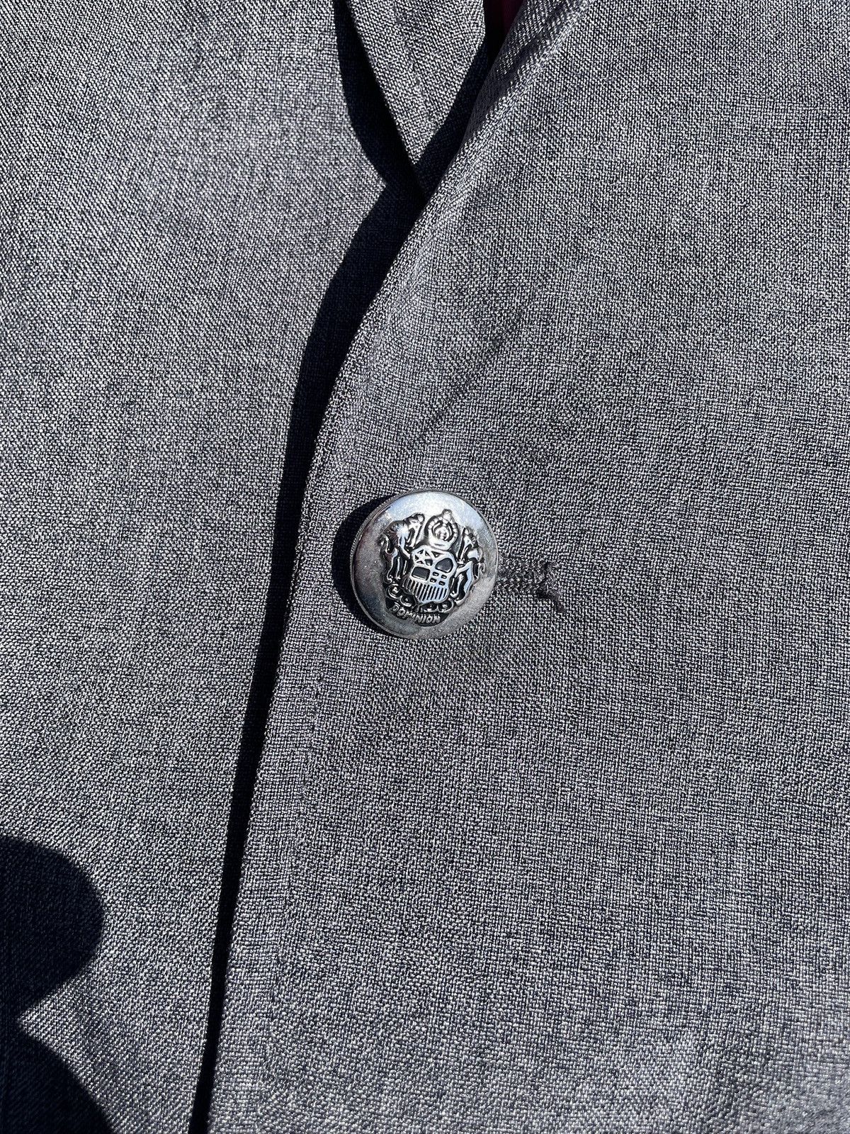 If Six Was Nine 2000s Japanese archive Vkei Gyaruo Chain Tailored Jacket Size US XS / EU 42 / 0 - 8 Thumbnail