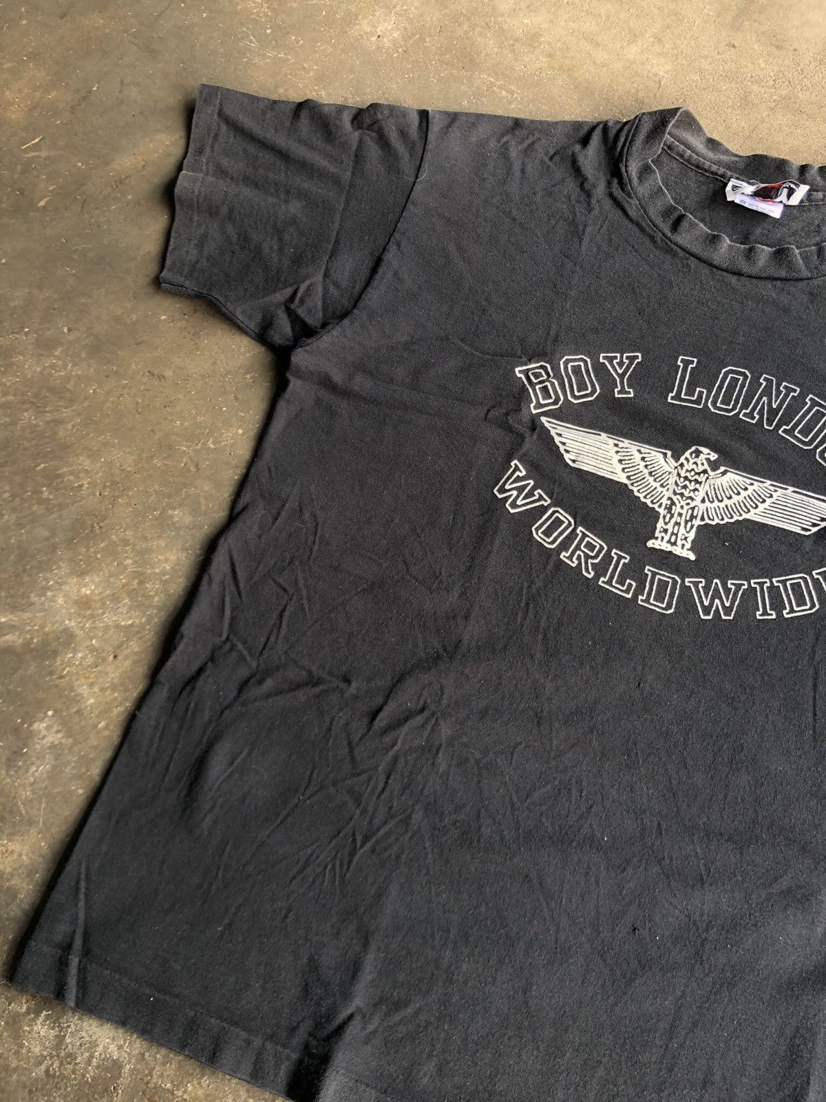 Anvil × Boy London × Vintage VINTAGE ! 90s Boy London tshirt Size US L / EU 52-54 / 3 - 5 Thumbnail