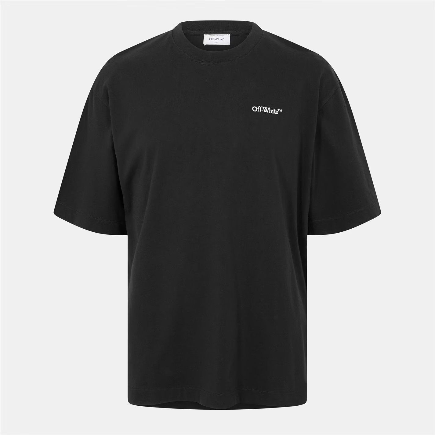 Off-White o1g2r1mq0226 T-Shirt In Black Size US L / EU 52-54 / 3 - 1 Thumbnail