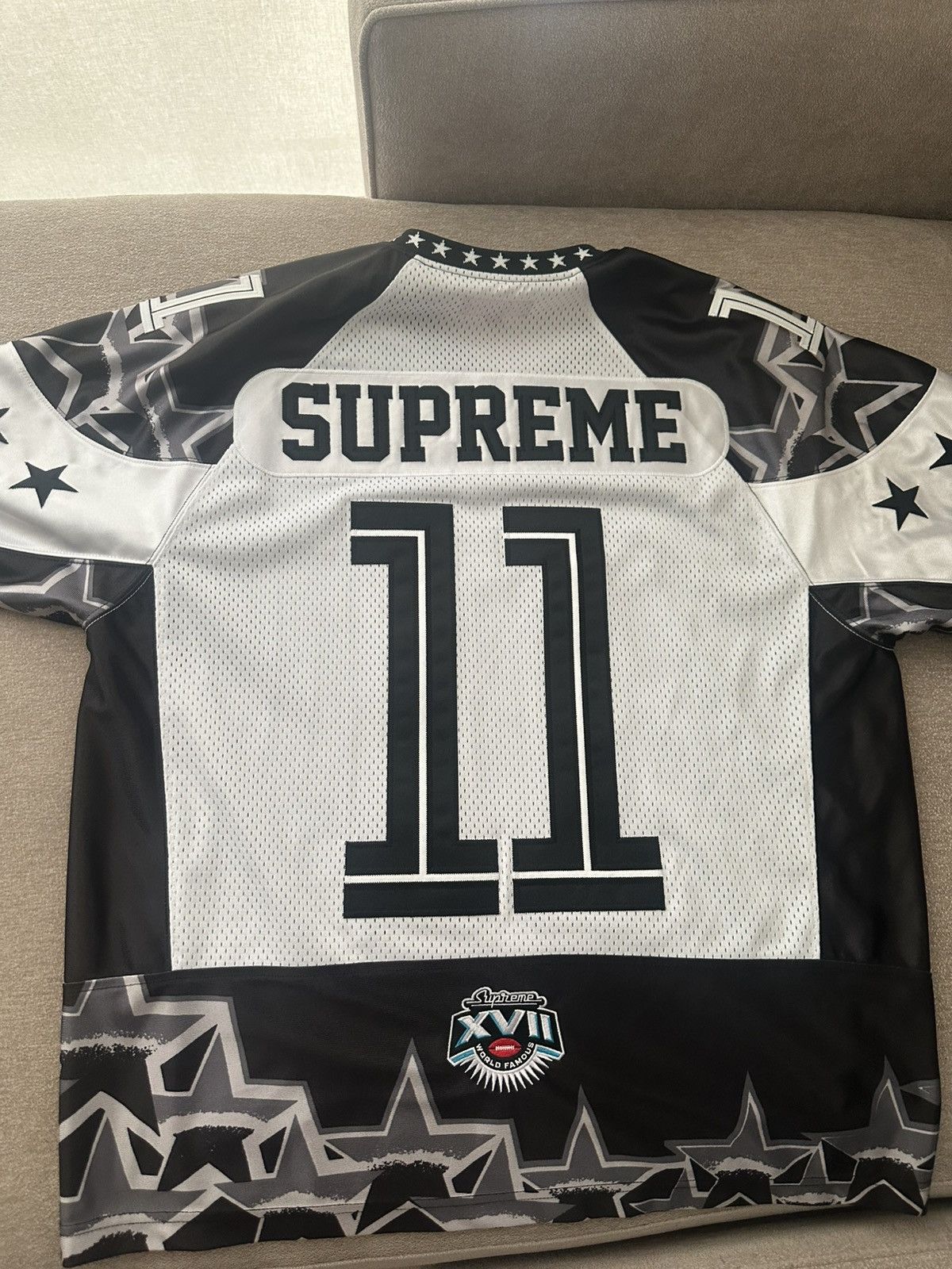 Supreme Supreme Stars Football Jersey Small Size US S / EU 44-46 / 1 - 2 Thumbnail