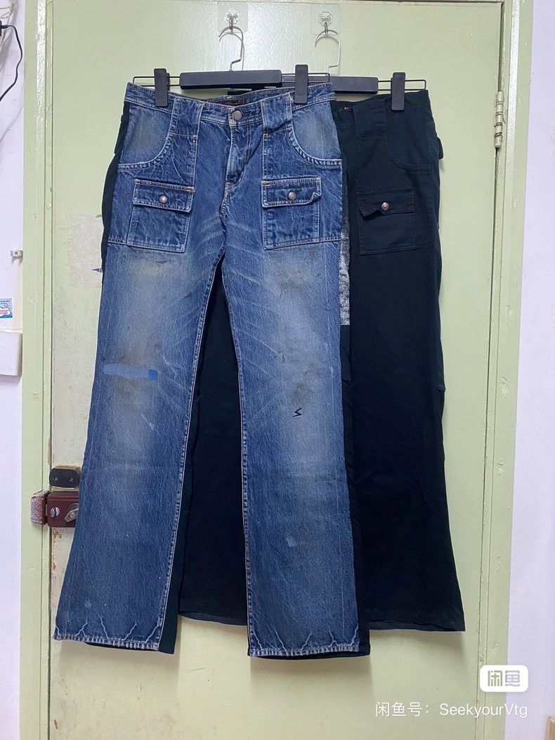 Undercover UNDERCOVER size 3 06 SS t-issue patchwork jeans 2506-Nexta Size US 30 / EU 46 - 3 Thumbnail
