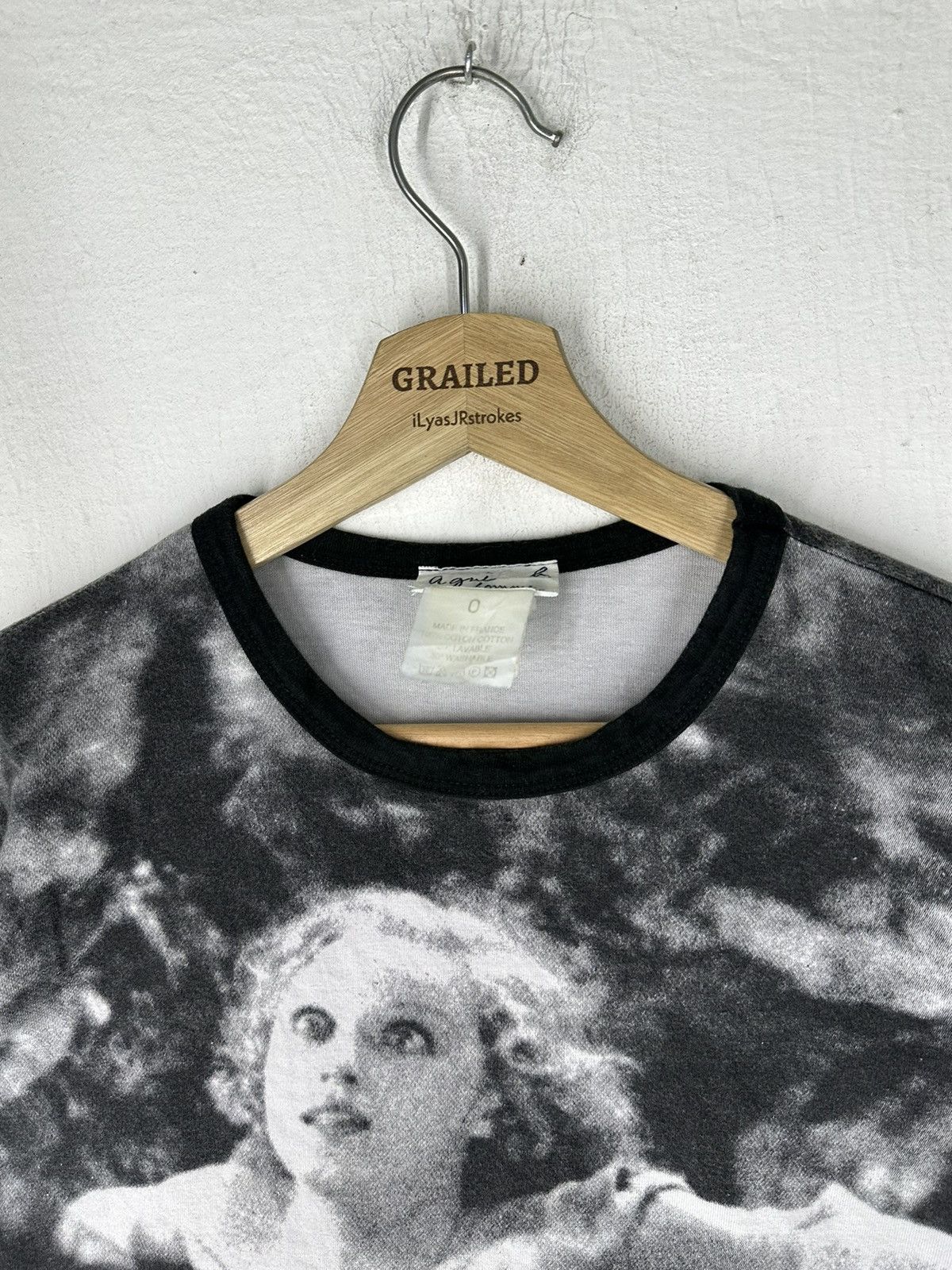 agnes b. Over Print Again Homme Agnes B. Tee Size US S / EU 44-46 / 1 - 3 Thumbnail