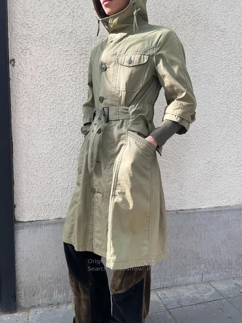 Junya Watanabe Junya Watanabe Military Long Coat Size S / US 4 / IT 40 - 2 Thumbnail