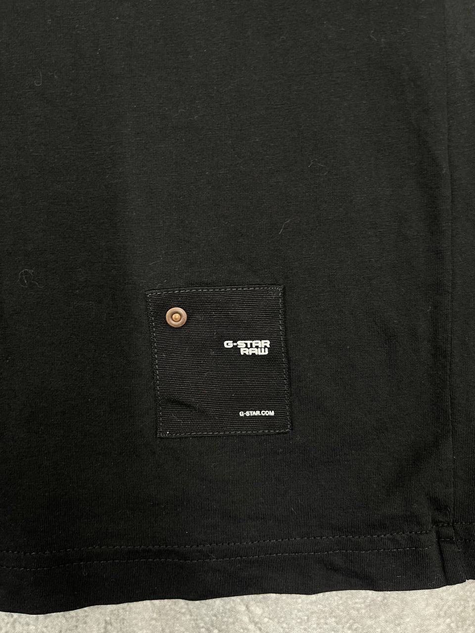 G-Star G-Star Raw Men Cotton T-Shirt Black Vintage Size XXL Size US XXL / EU 58 / 5 - 7 Thumbnail