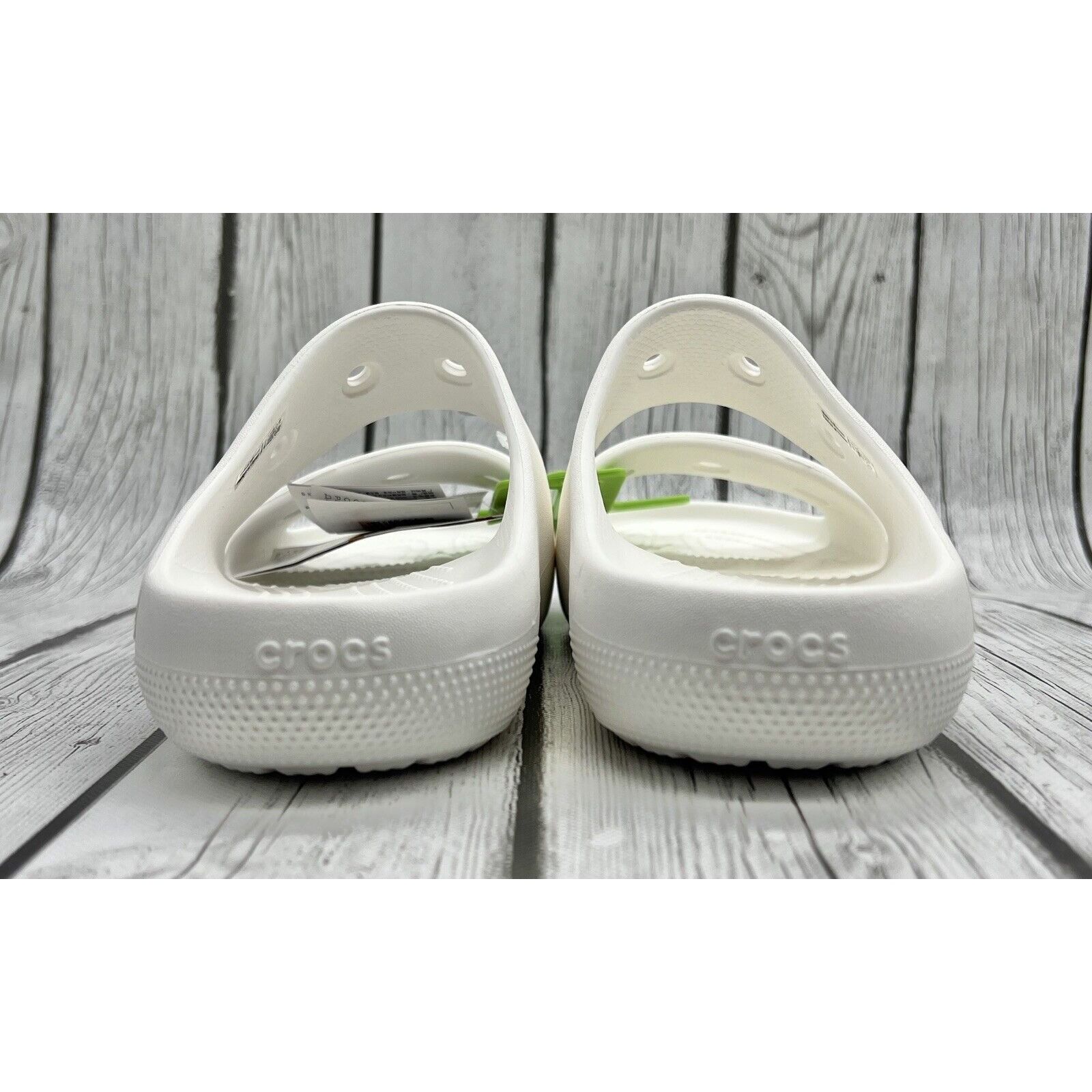 Crocs Size 7M/9W - Crocs Classic Sandals V2 White 209403 100 Size US 7 / EU 40 - 4 Thumbnail