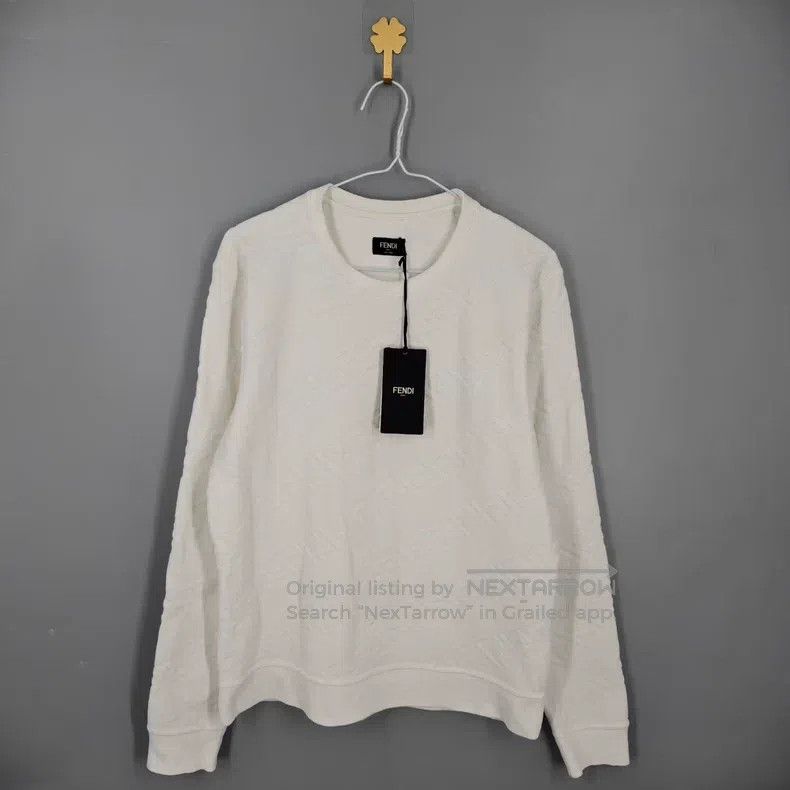 Fendi Fendi Towel Full Logo Sweatshirt Size US XS / EU 42 / 0 - 1 Thumbnail