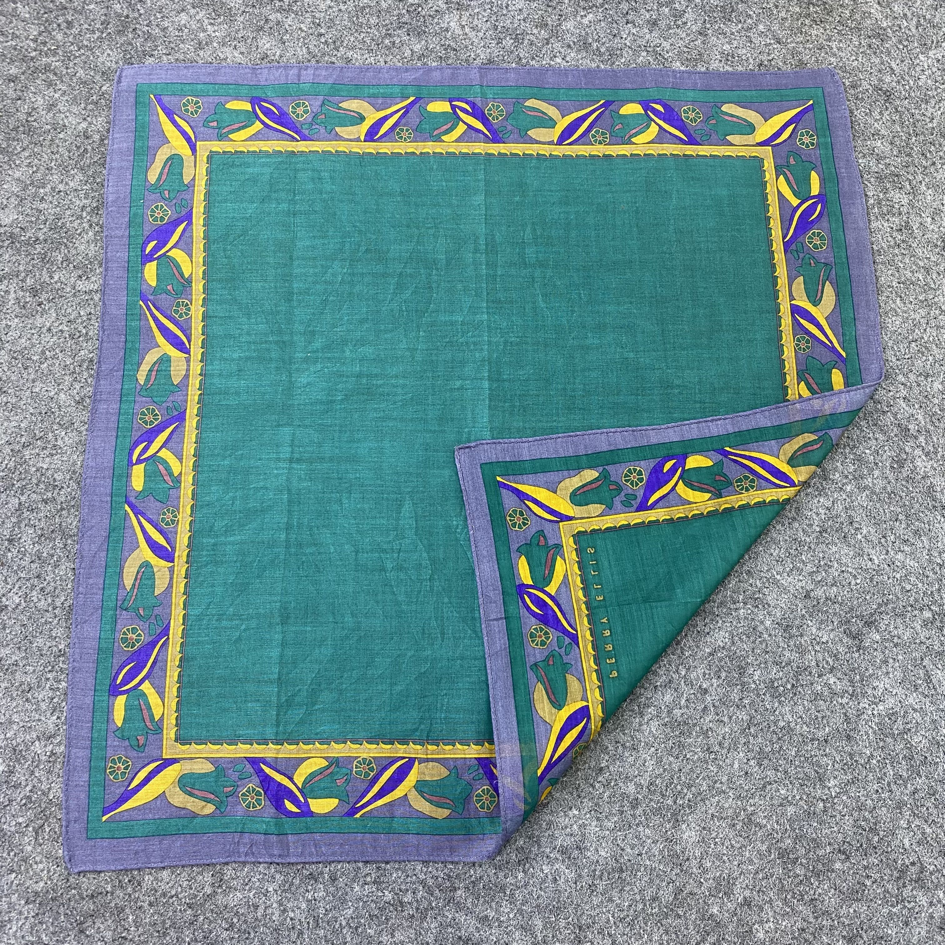 Perry Ellis Perry Ellis Handkerchief Neckerchief Bandana-B1573 Size ONE SIZE - 5 Thumbnail