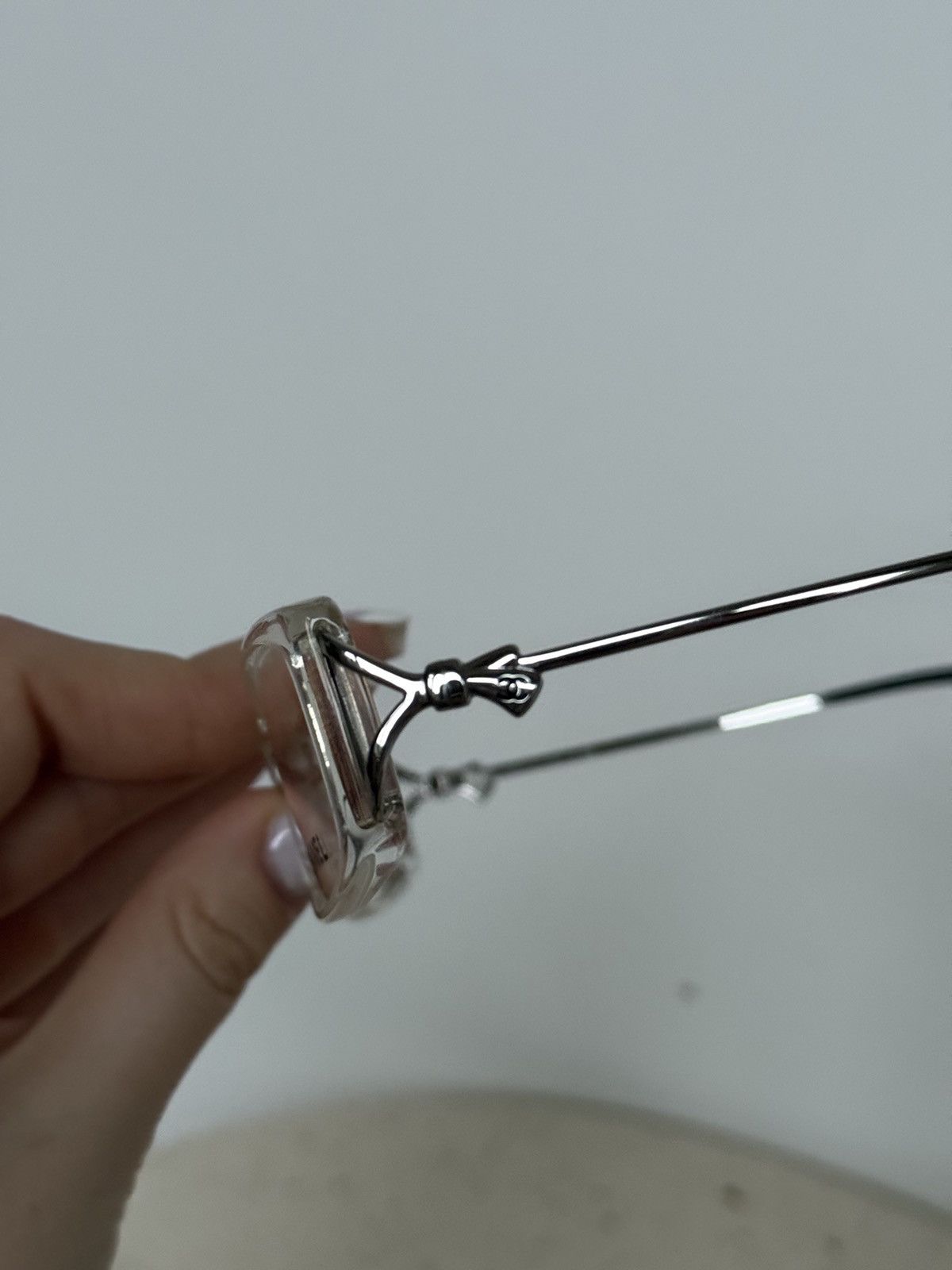 Chanel Chanel Transparent Glasses Size ONE SIZE - 3 Thumbnail