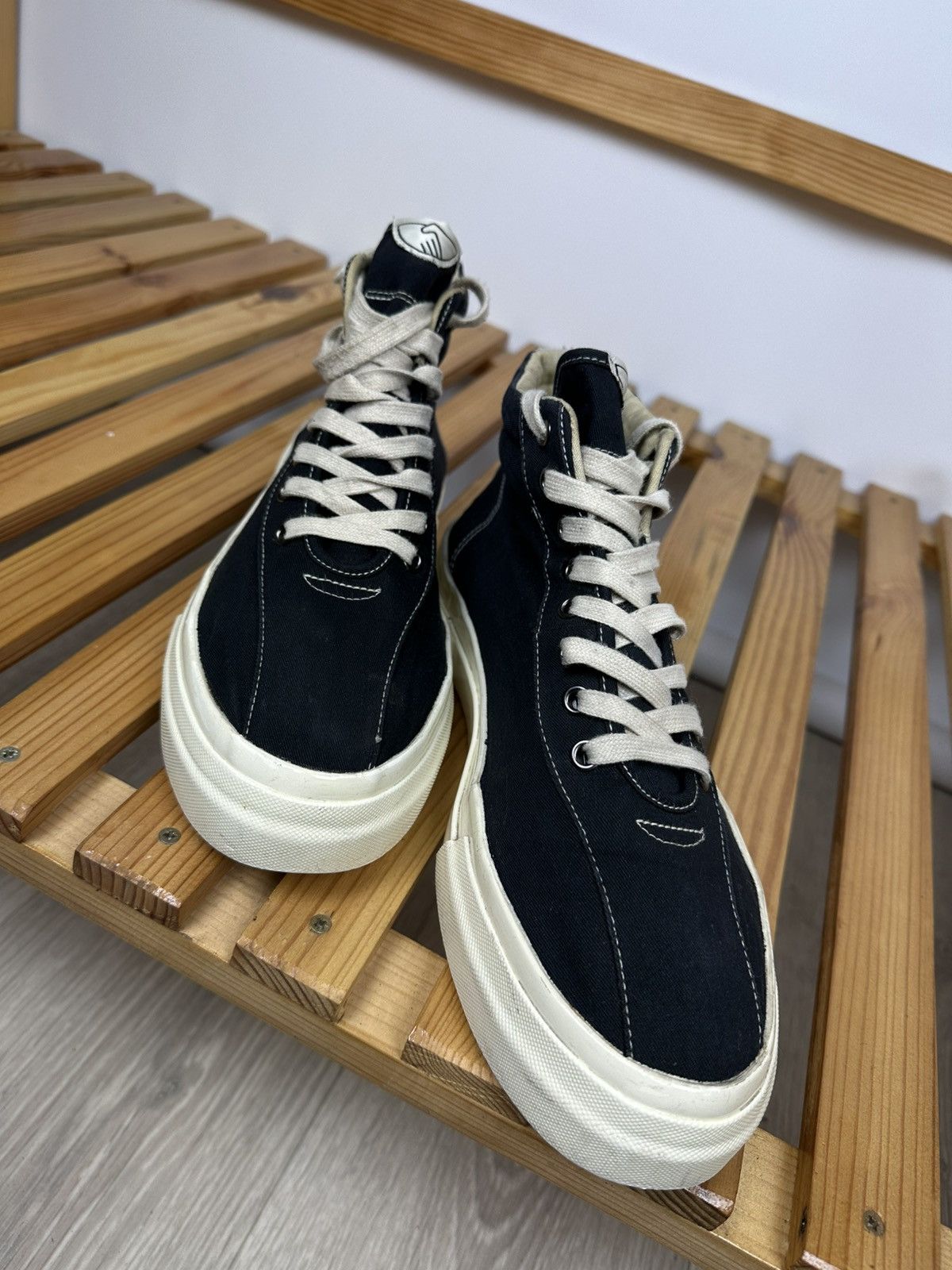 Stepney Workers Club SWC Stepney Workers Club Hi Top Sneakers Size 45 Size US 11.5 / EU 44-45 - 7 Thumbnail