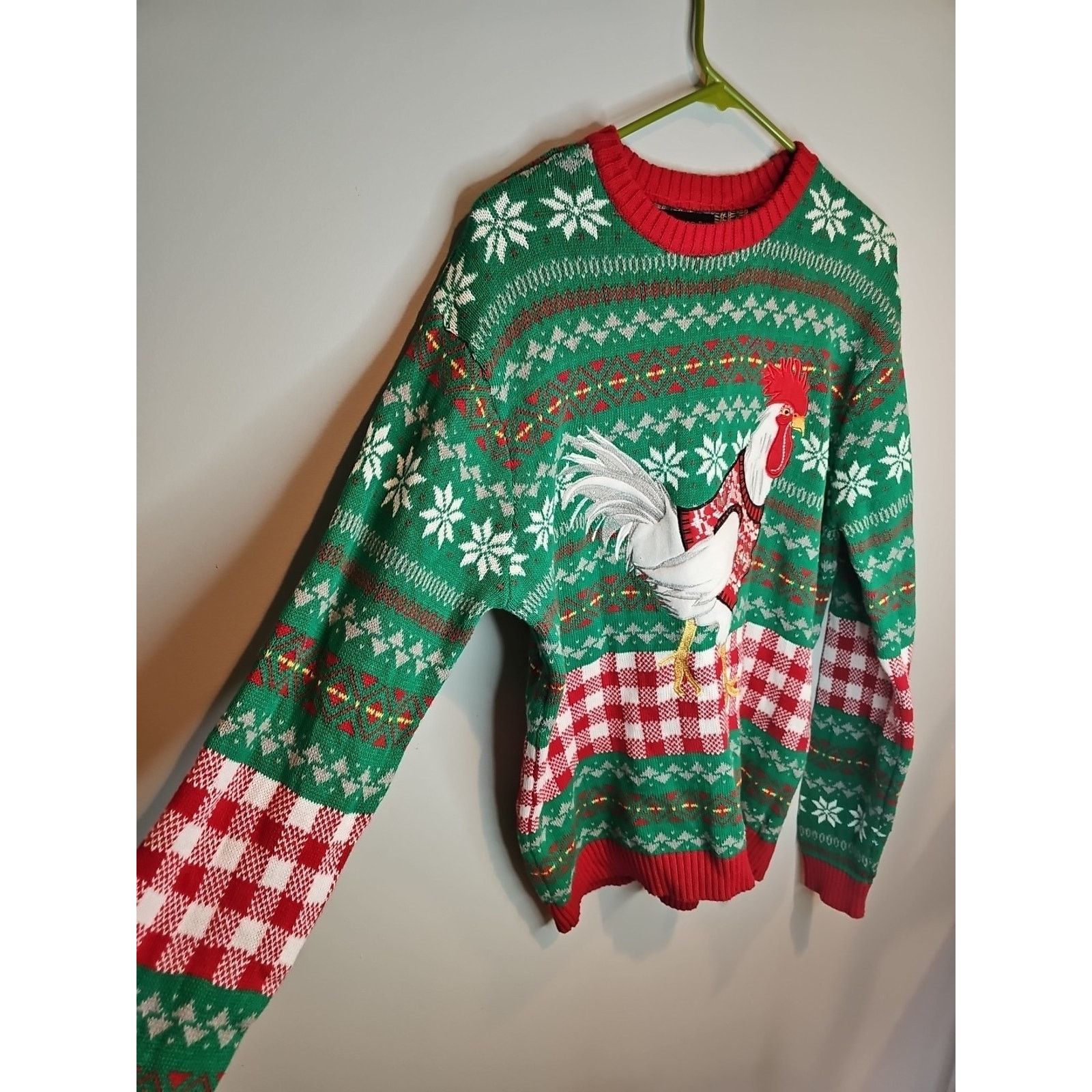 Other Blizzard Bay Ugly Christmas Sweater M Rooster Applique Size US M / EU 48-50 / 2 - 5 Thumbnail