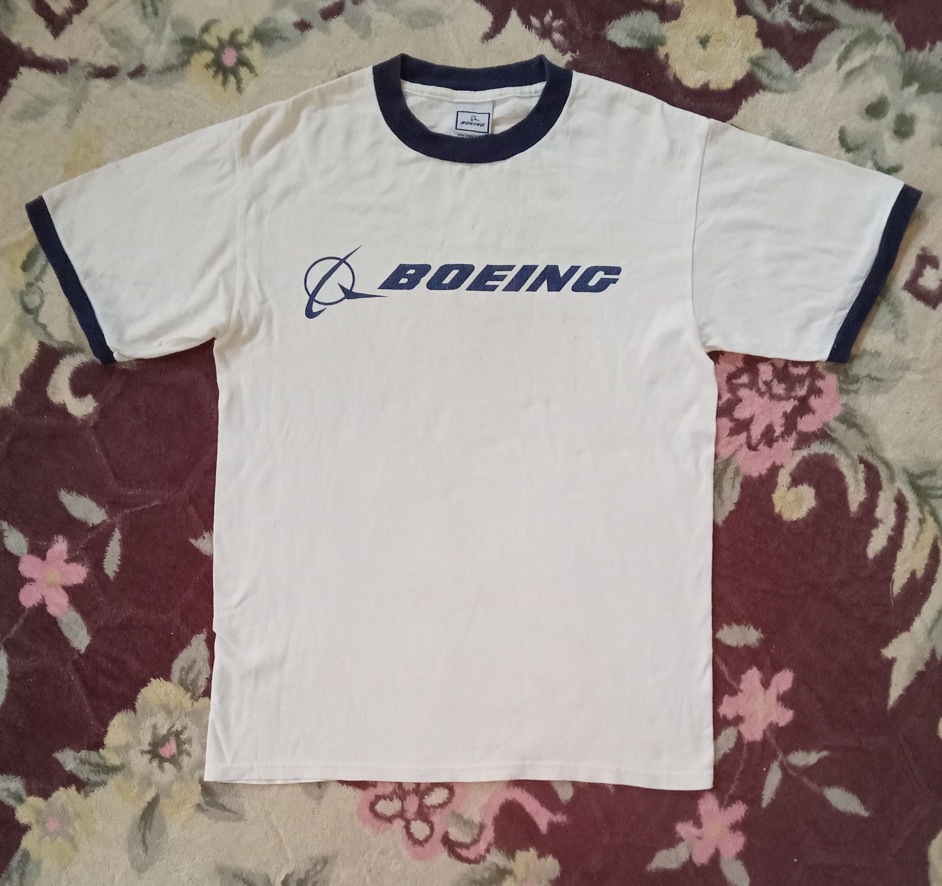 Other Boeing Vintage Ringer Tee Size US S / EU 44-46 / 1 - 1 Thumbnail
