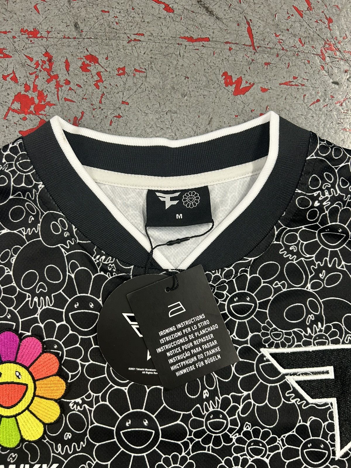 FaZe × Takashi Murakami Takashi Murakami X Faze Jersey Size Medium NEW Size US M / EU 48-50 / 2 - 4 Thumbnail