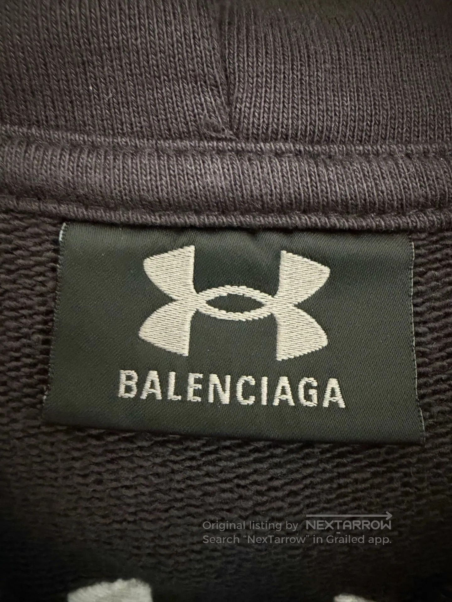 Balenciaga balenciaga x under armour zip-up hoodie size M. Size US M / EU 48-50 / 2 - 3 Thumbnail