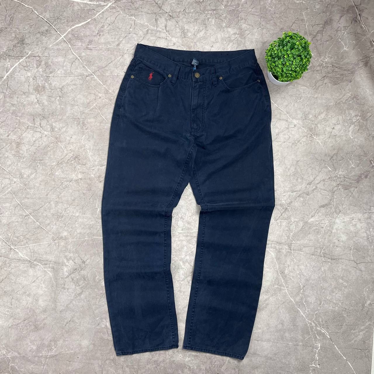 Polo Ralph Lauren Vintage Polo Ralph Lauren Size 33x32 Cotton Twill Pants Mens Size US 34 / EU 50 - 1 Thumbnail