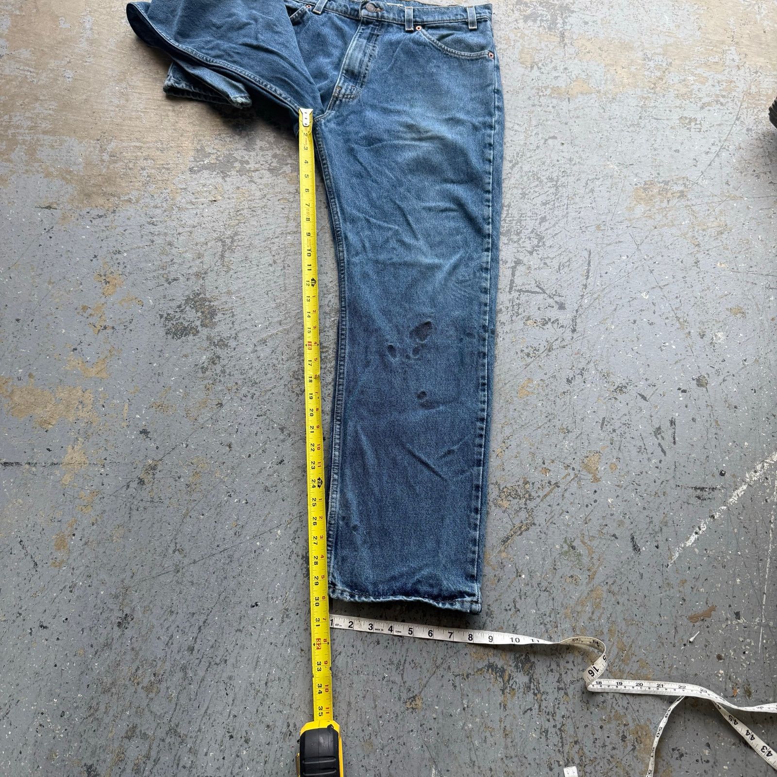 Levi's 90’s Levi’s OrangeTab 505 Straight Leg Jeans Made In USA Size US 35 - 8 Thumbnail