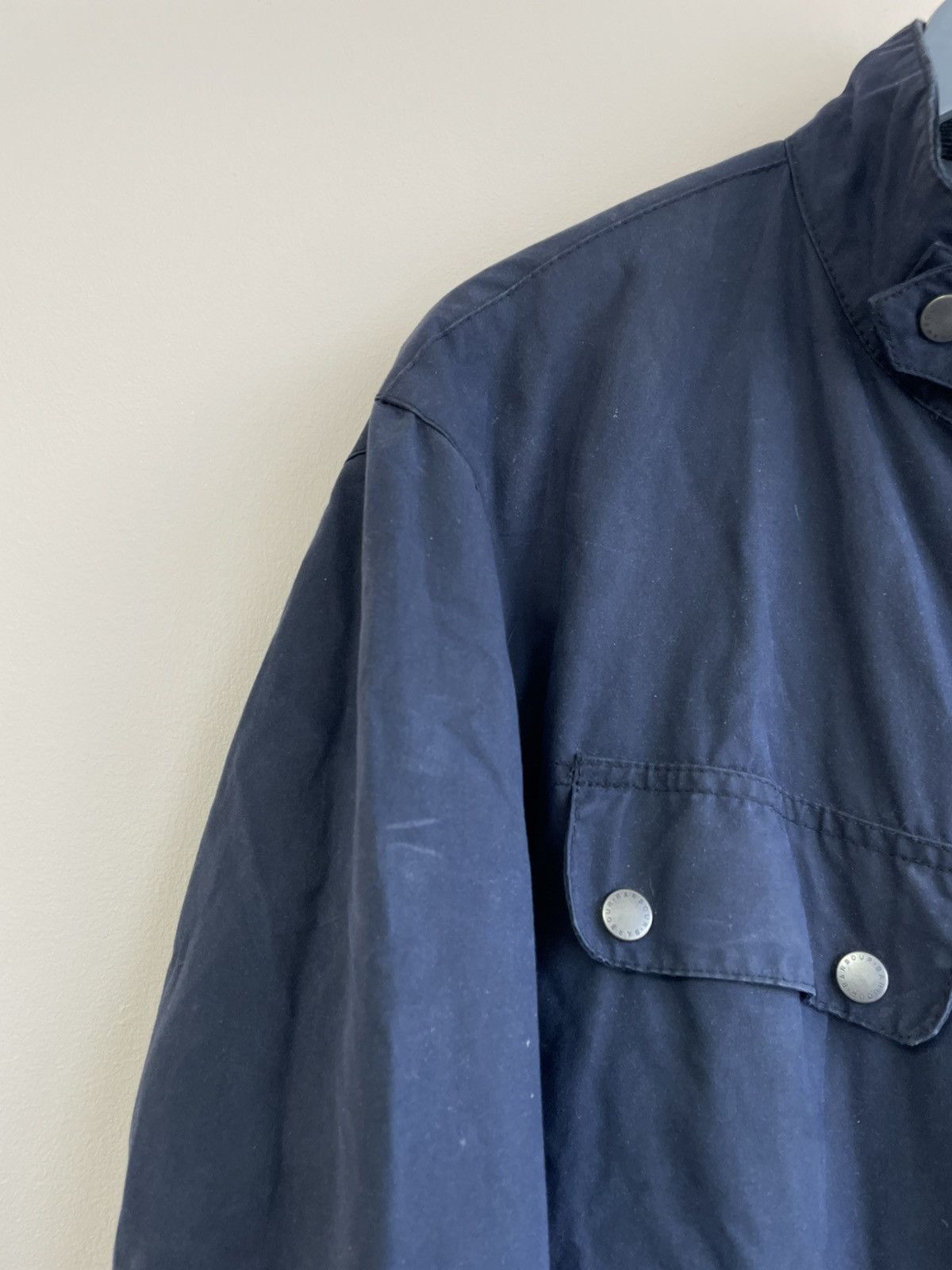 Barbour Barbour International Blue Duke Wax Jacket Size US XL / EU 56 / 4 - 5 Thumbnail