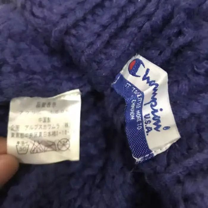 Champion Champion Knit Bobble Beanie Hat Size ONE SIZE - 5 Thumbnail