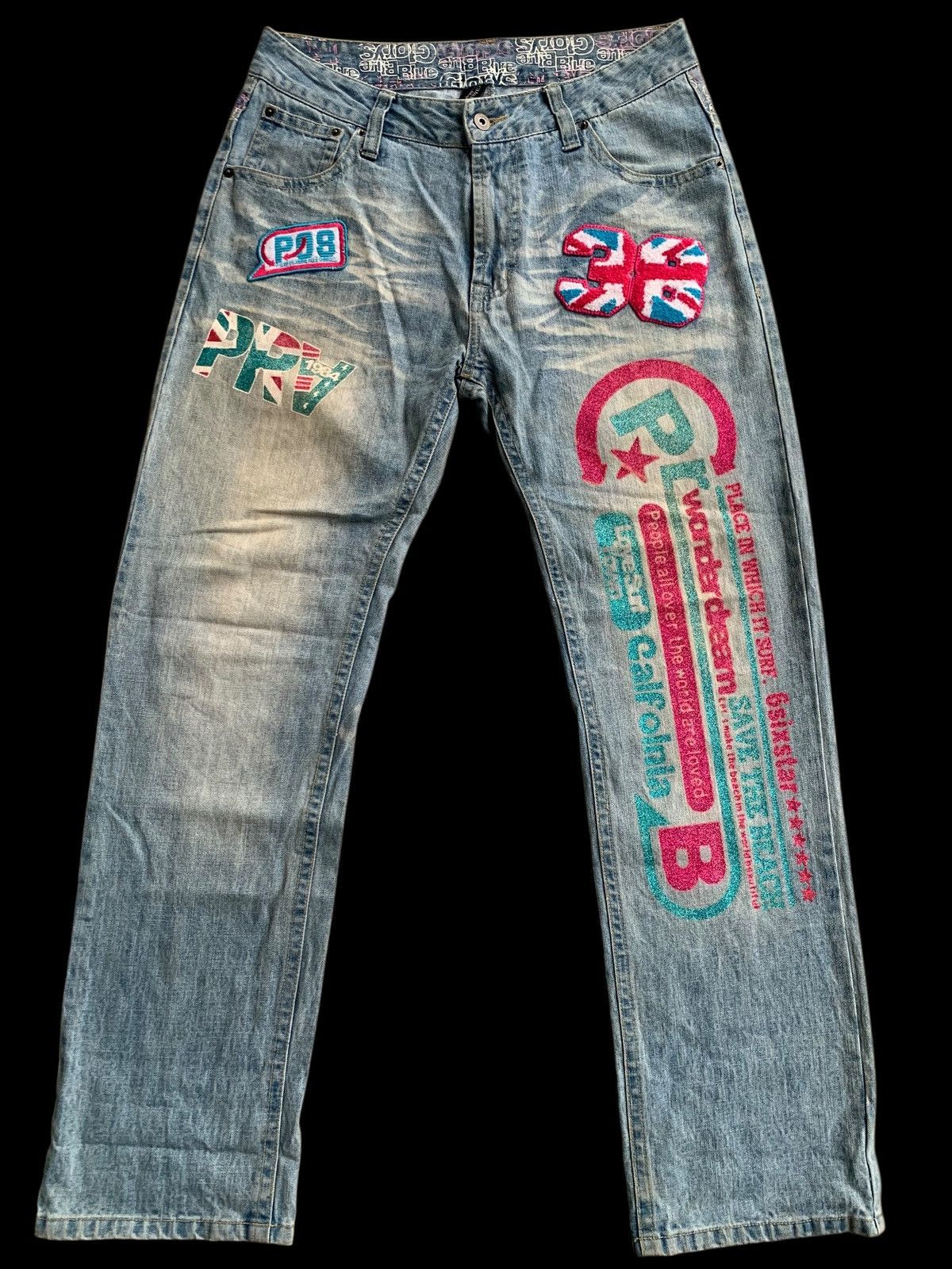 Hysteric Glamour Vintage Clone Devgru surf Sick Printed Denim Size US 34 / EU 50 - 3 Thumbnail