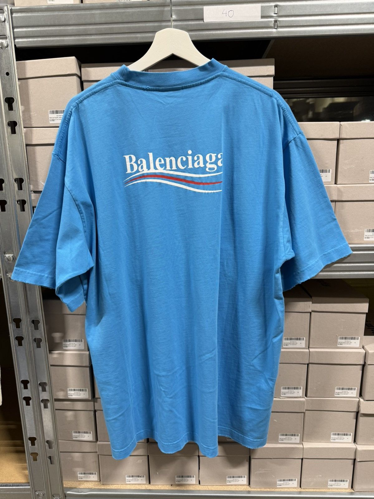 Balenciaga Balenciaga Campaign T-Shirt NEW 750$ Size US XXL / EU 58 / 5 - 2 Thumbnail