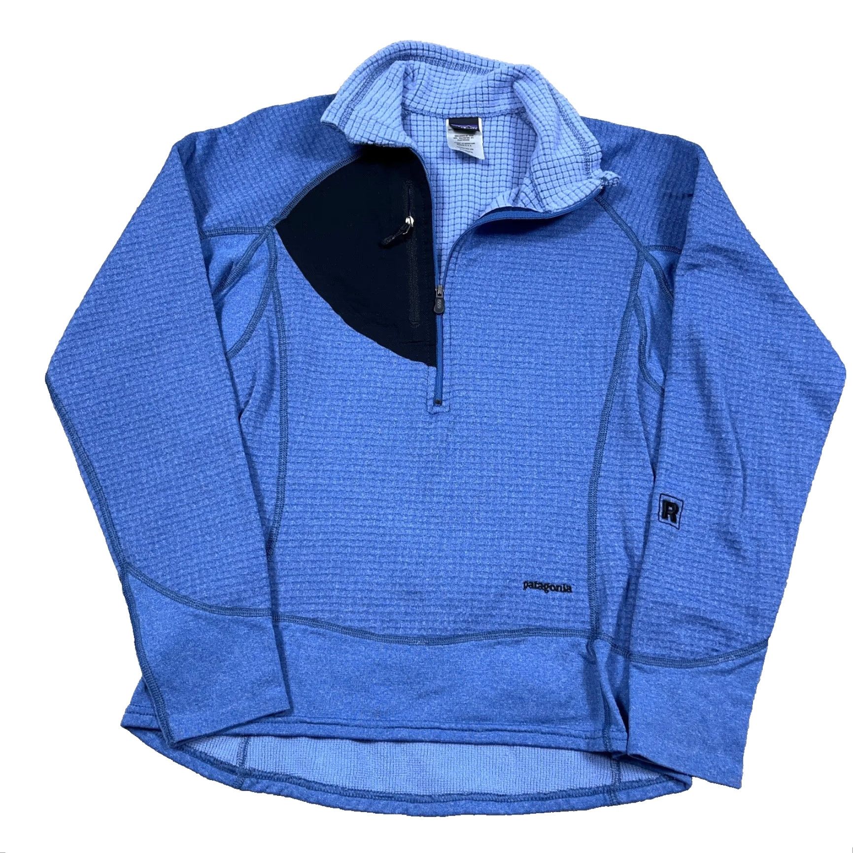 Patagonia Patagonia Shirt Pullover Women M Purple R1 Sweater Mock Neck Fleece Lightweight Casual Outdoor Size M / US 6-8 / IT 42-44 - 2 Thumbnail
