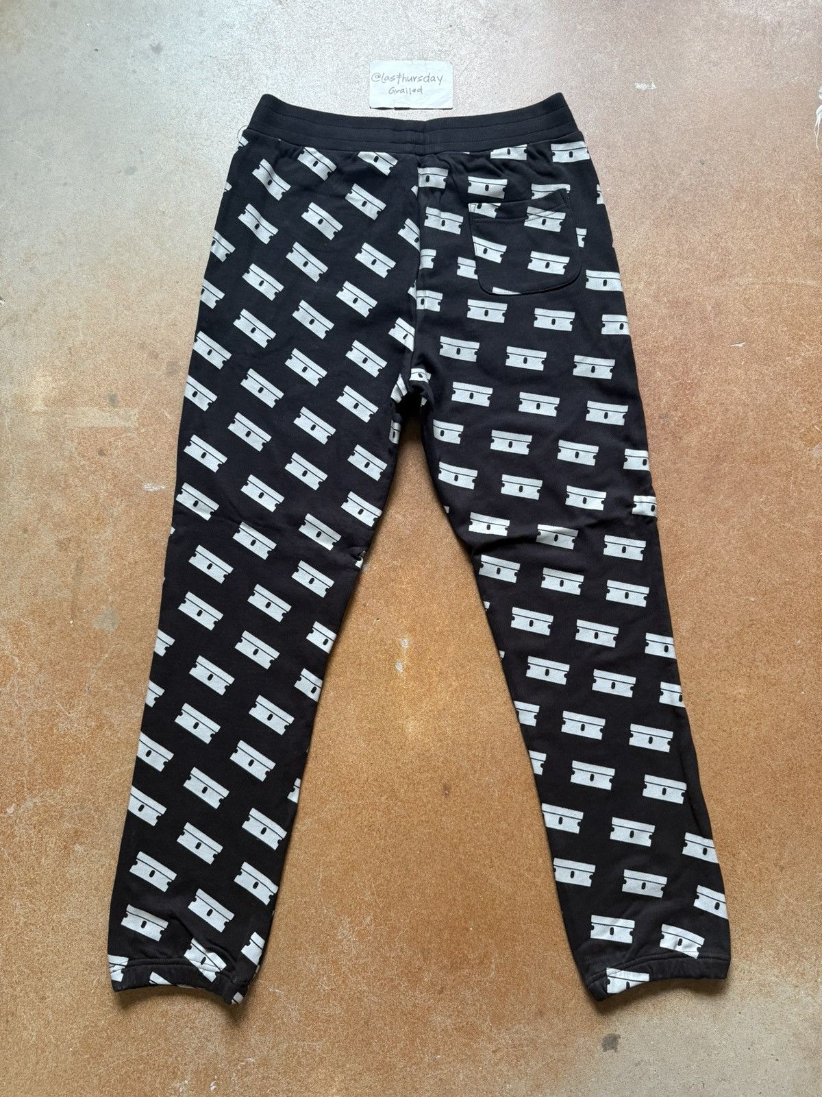 G59 Records $UICIDEBOY$ G59 Records Razor Sweatpants Black Medium Size US 32 / EU 48 - 2 Thumbnail