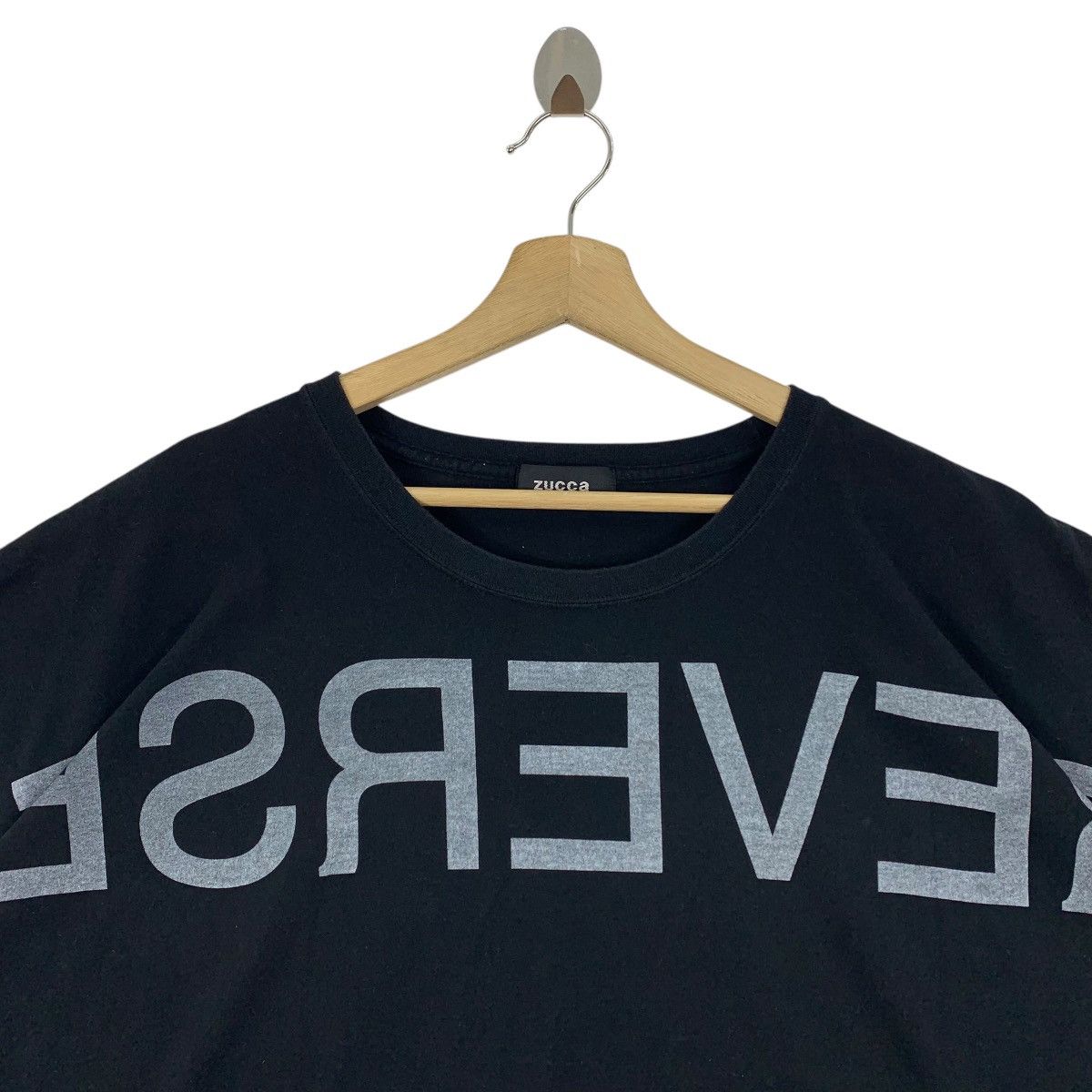 Japanese Brand × Zucca ZUCCA reverse spellout baggy womens tee Size M / US 6-8 / IT 42-44 - 2 Thumbnail