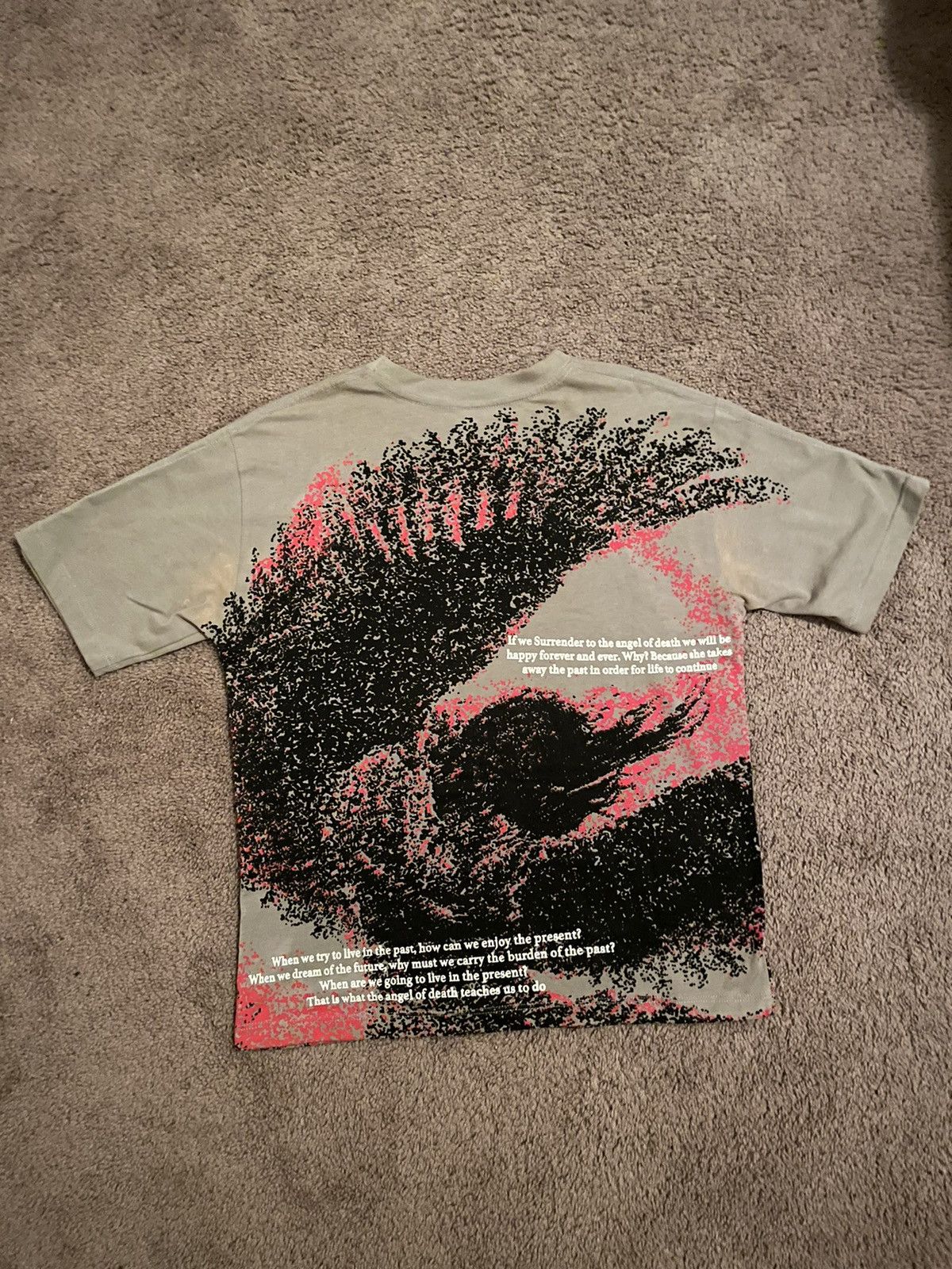 If Six Was Nine × Japanese Brand × Vintage Surrender “Angel Of Death” Shirt Size US S / EU 44-46 / 1 - 2 Thumbnail