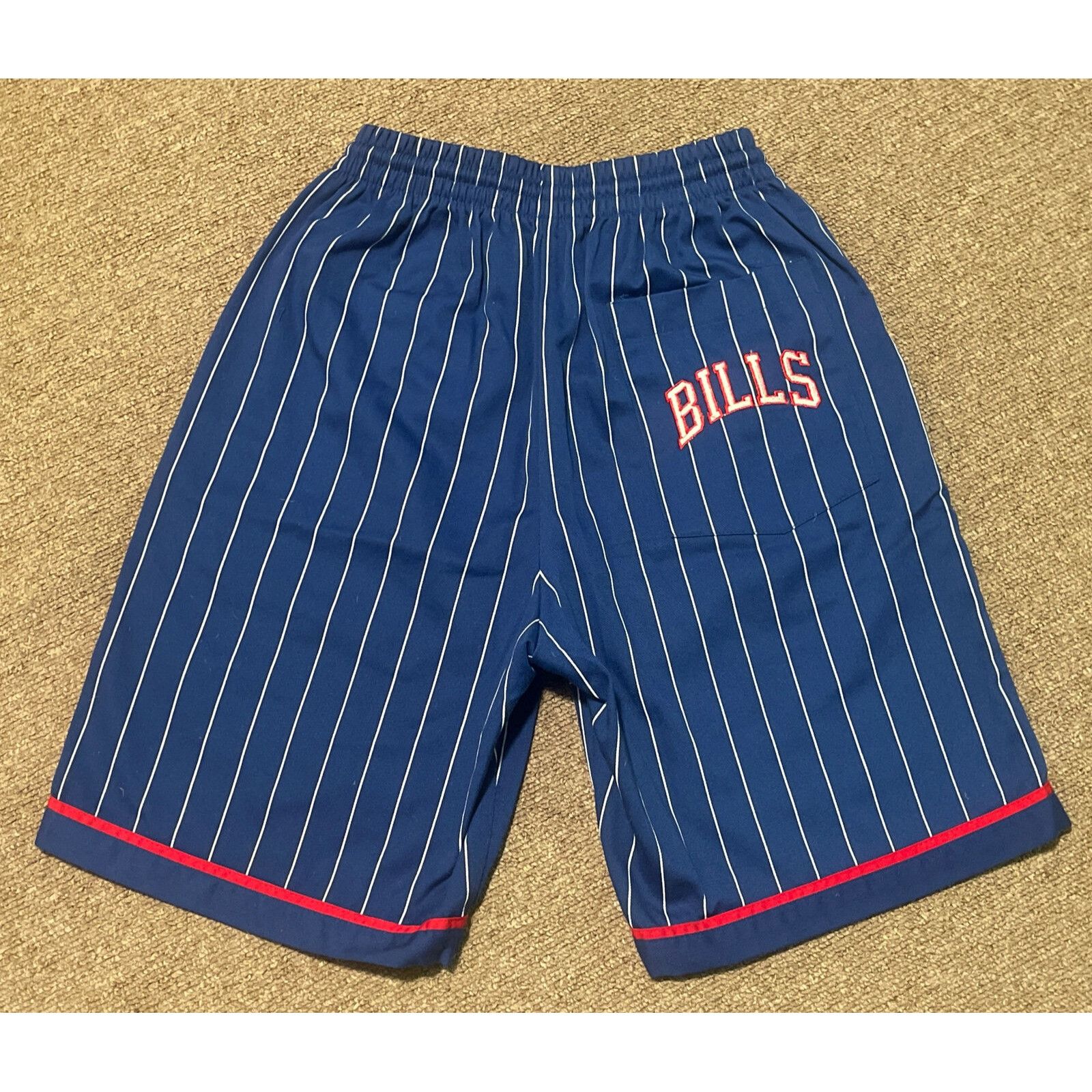Starter Vintage 90s Mens Small Starter Buffalo Bills NFL Striped Emb Size US 30 / EU 46 - 9 Thumbnail