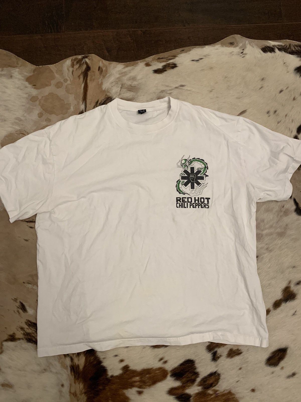 Brain Dead Brain Dead Red Hot Chili Peppers White Shirt Grailed