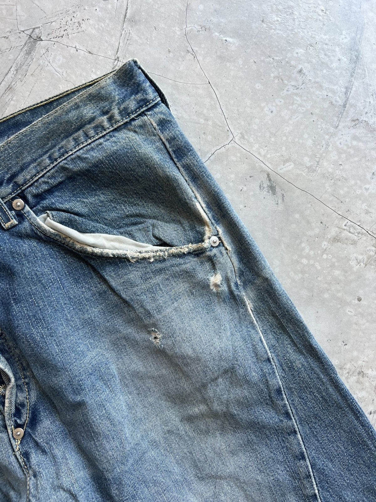 Levi's Levis Engineered Jeans Buckle Back Tag W36 Actual 37x31.5 Size US 36 / EU 52 - 4 Thumbnail