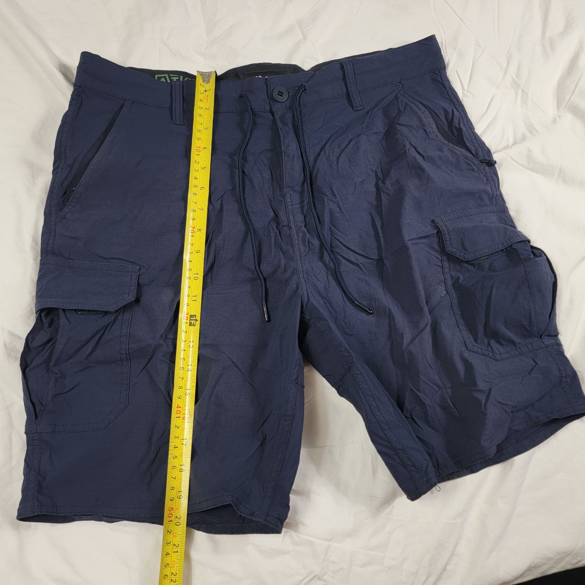 Brixton Brixton All Terrain Mens 34 Blue Cargo Shorts Quick Dry Stre Size US 34 / EU 50 - 10 Thumbnail