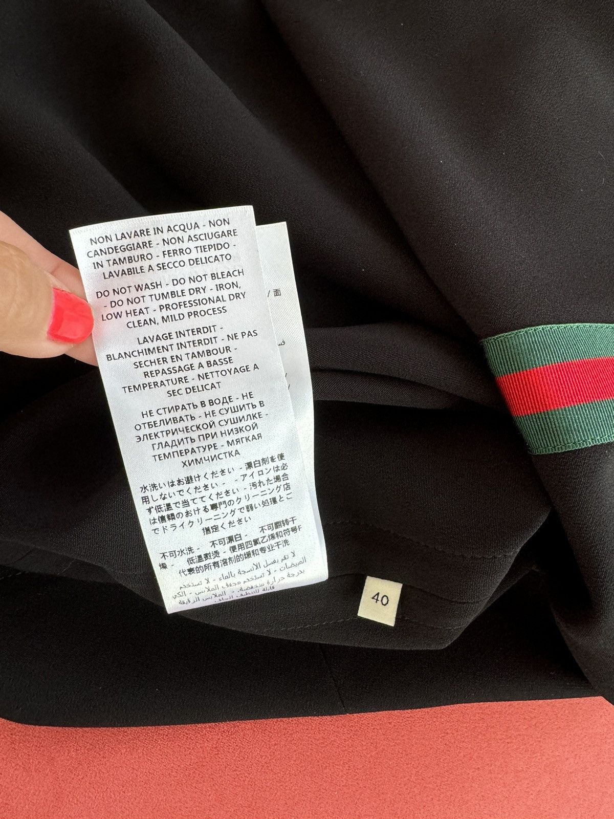 Gucci New Gucci black dress, size S int Size S / US 4 / IT 40 - 7 Thumbnail