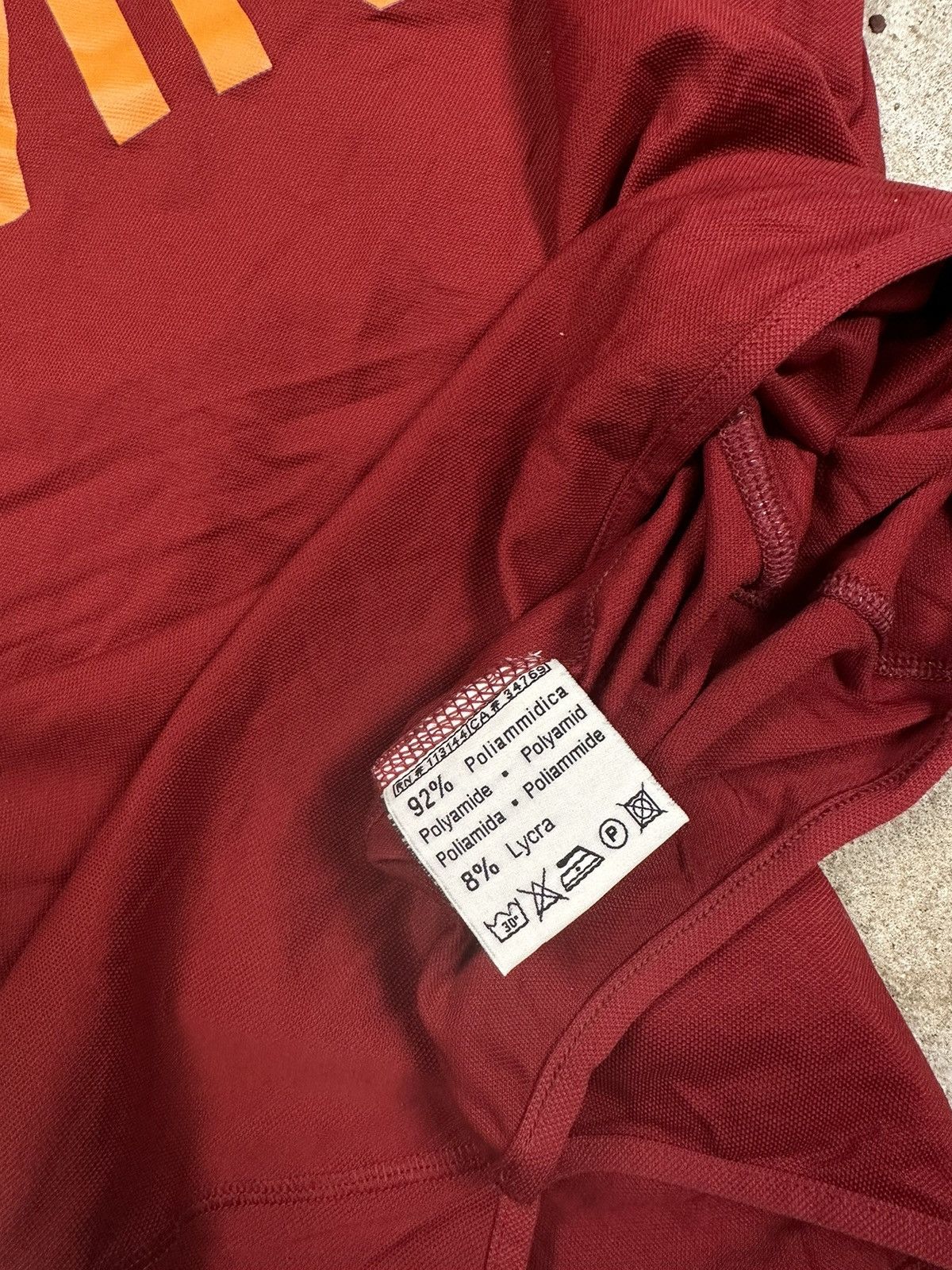 Kappa × Vintage ‼️ Kappa x AS Roma 2007/2008 Home Jersey Mancini #30 Size US M / EU 48-50 / 2 - 8 Thumbnail