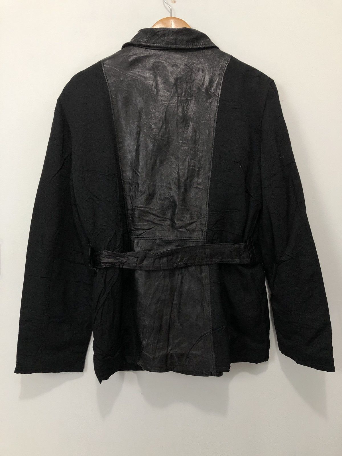 Vintage Vintage Thalia Rayon Cowhide Leather Jacket Made In Italy Size US M / EU 48-50 / 2 - 4 Thumbnail