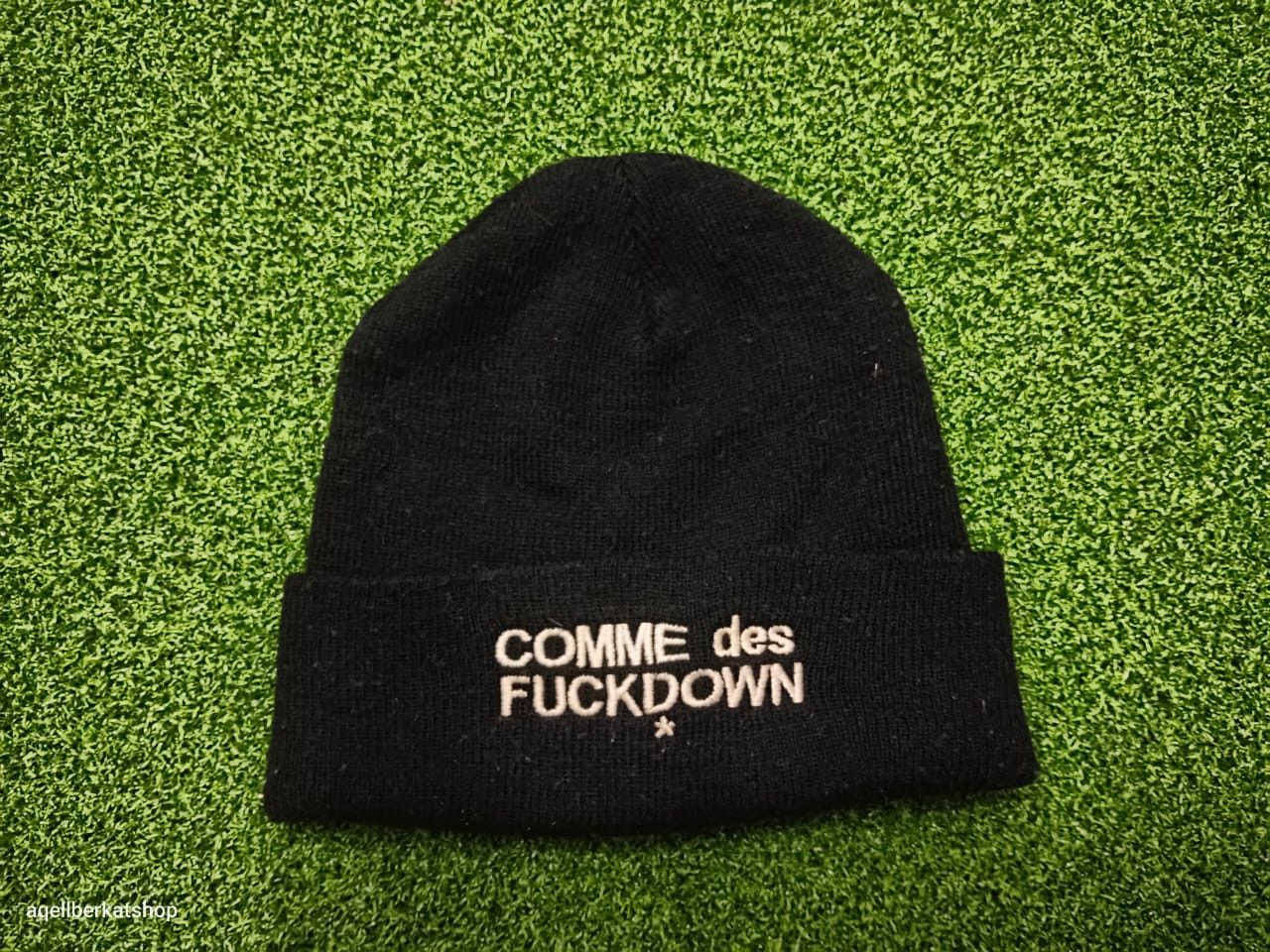 Comme Des Fuck Down Comme Des Fuck Down Embroidered Beanie Size ONE SIZE - 2 Thumbnail