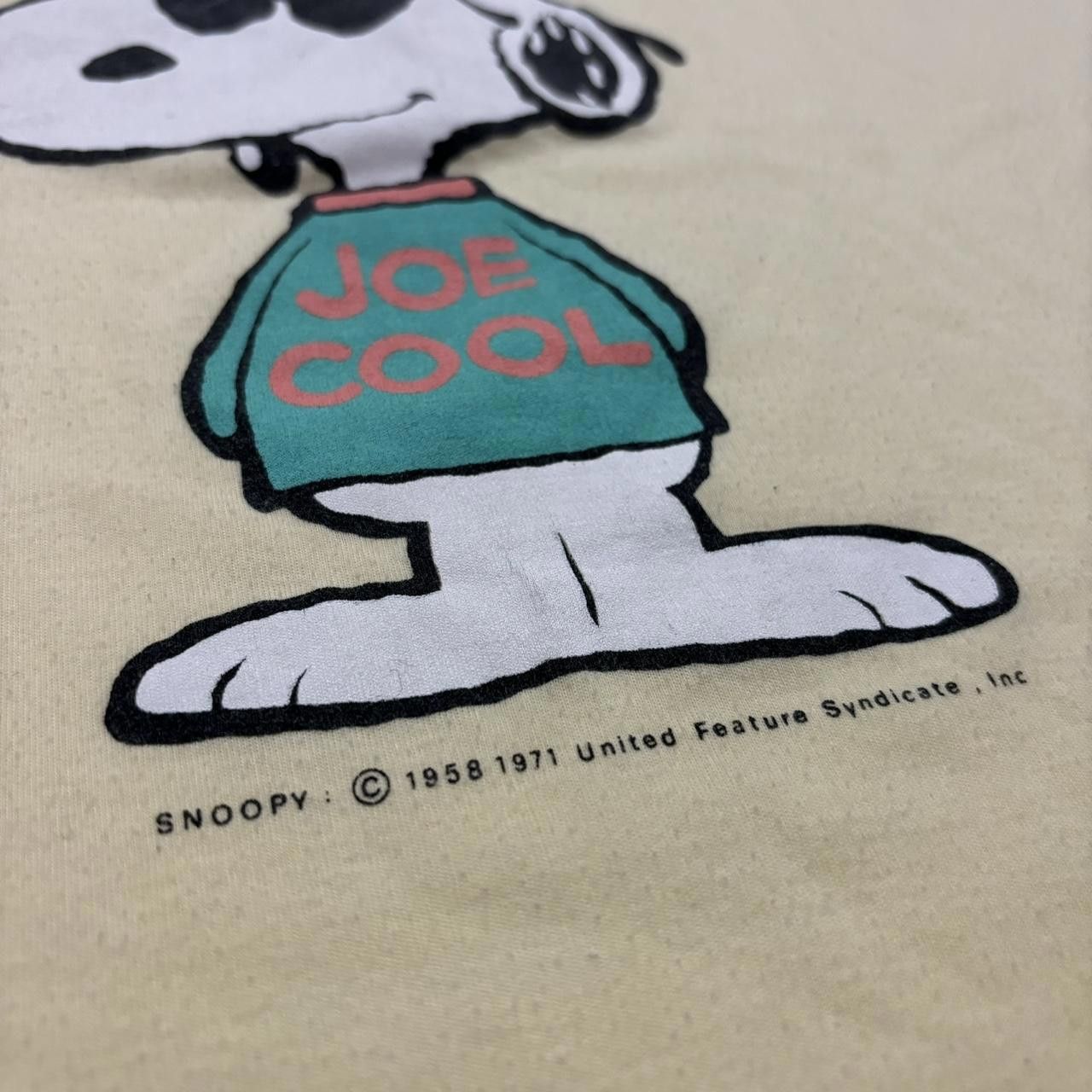 Snoop Dogg vintage snoopy Joe cool hot is cool t shirt 90s M Size US M / EU 48-50 / 2 - 4 Thumbnail