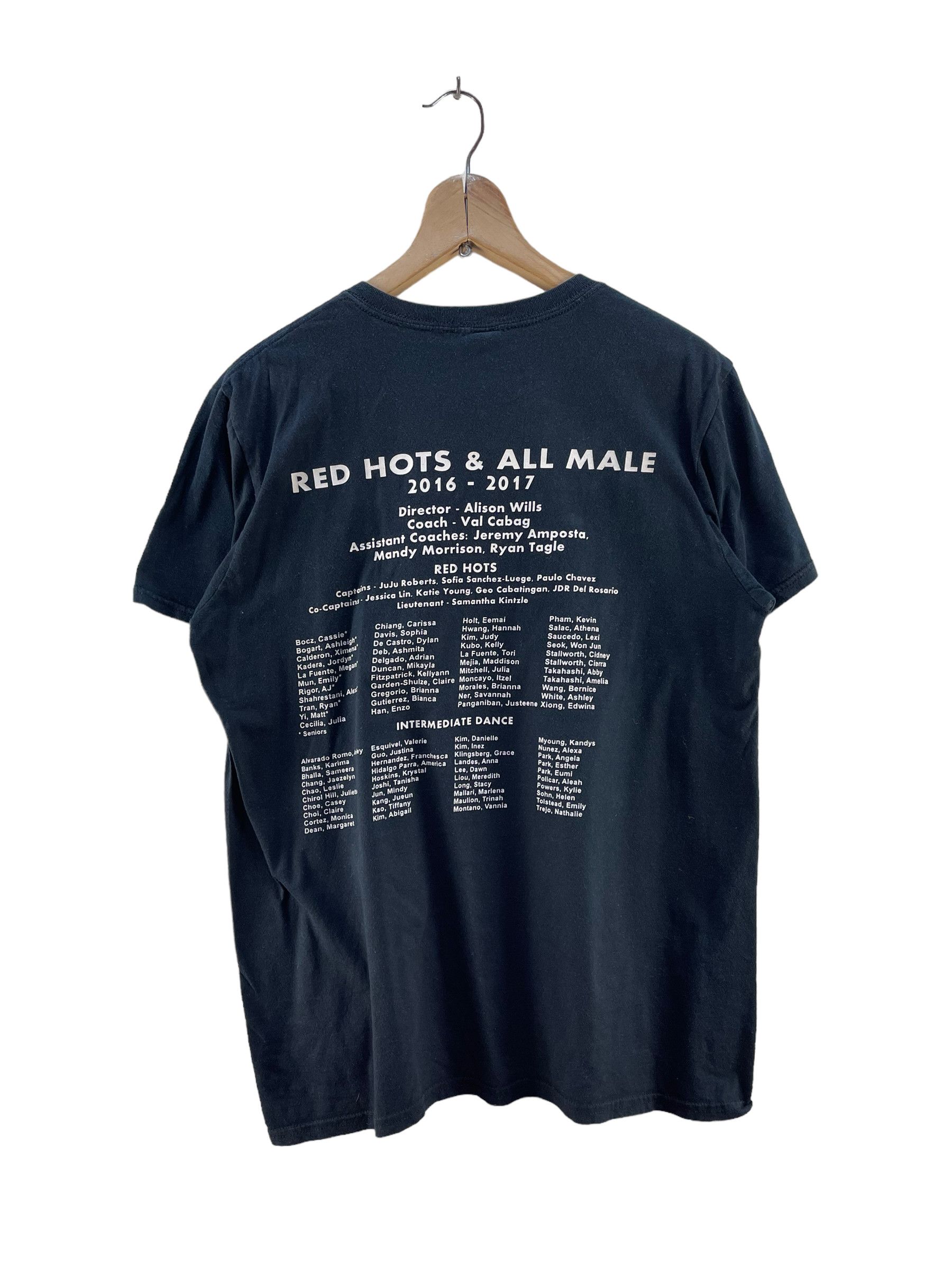 Band Tees Red Hot Chili Pepper RHCP & All Male 2016-2017 Shirt Size US S / EU 44-46 / 1 - 1 Thumbnail